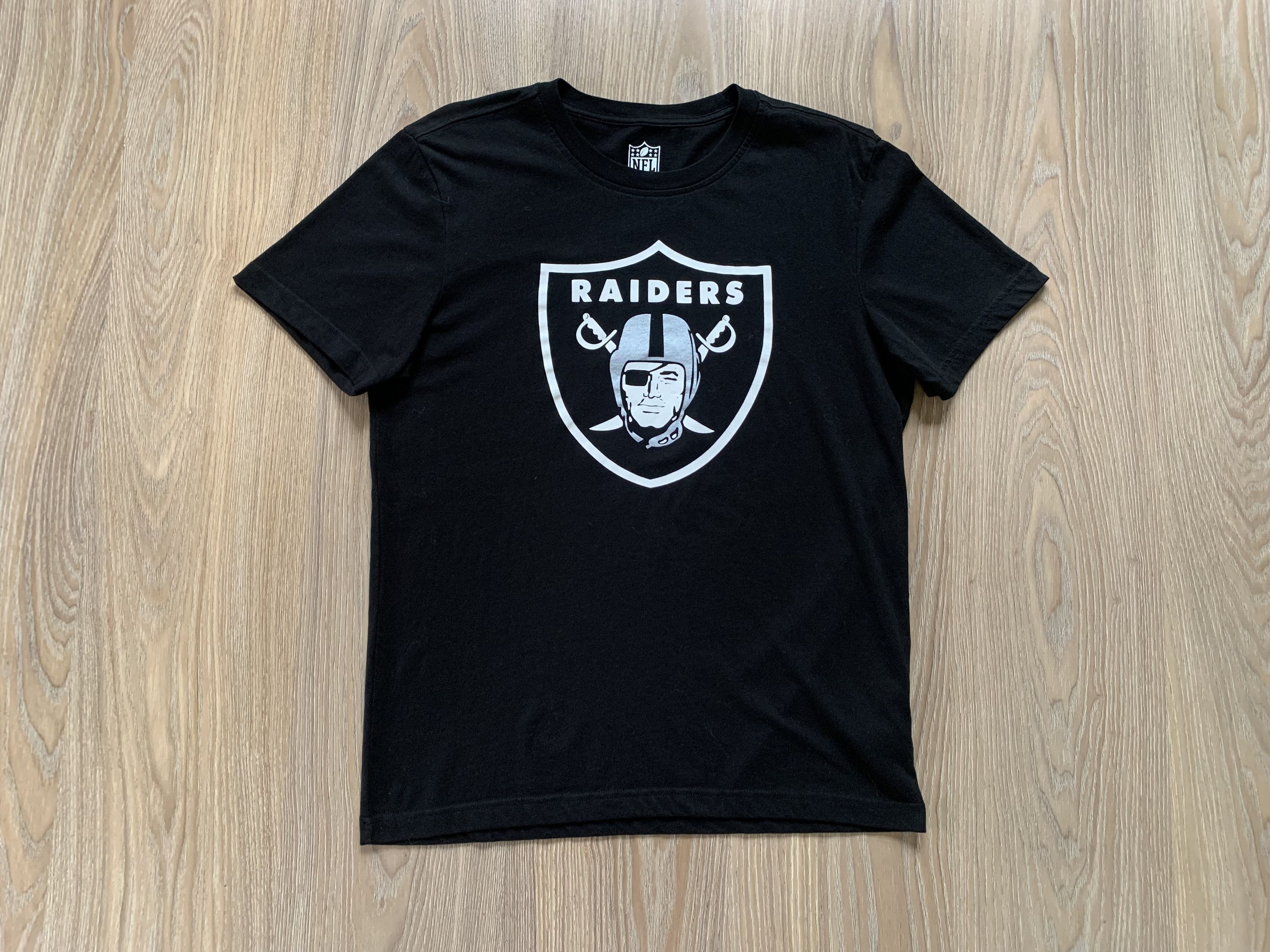 NFL NFL Las Vegas Raiders Big Logo Cotton T Shirt Size US M / EU 48-50 / 2 - 2 Thumbnail