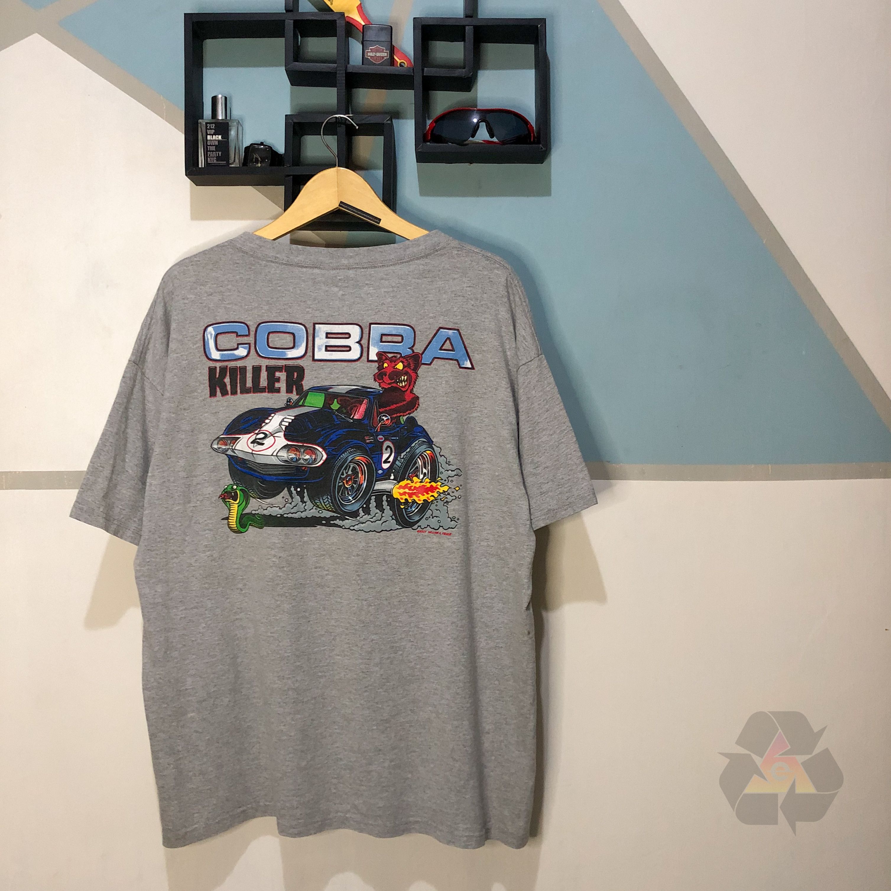 Japanese Brand Mongoose Motorsports Cobra Killer Vintage T-Shirt Size US XL / EU 56 / 4 - 1 Thumbnail