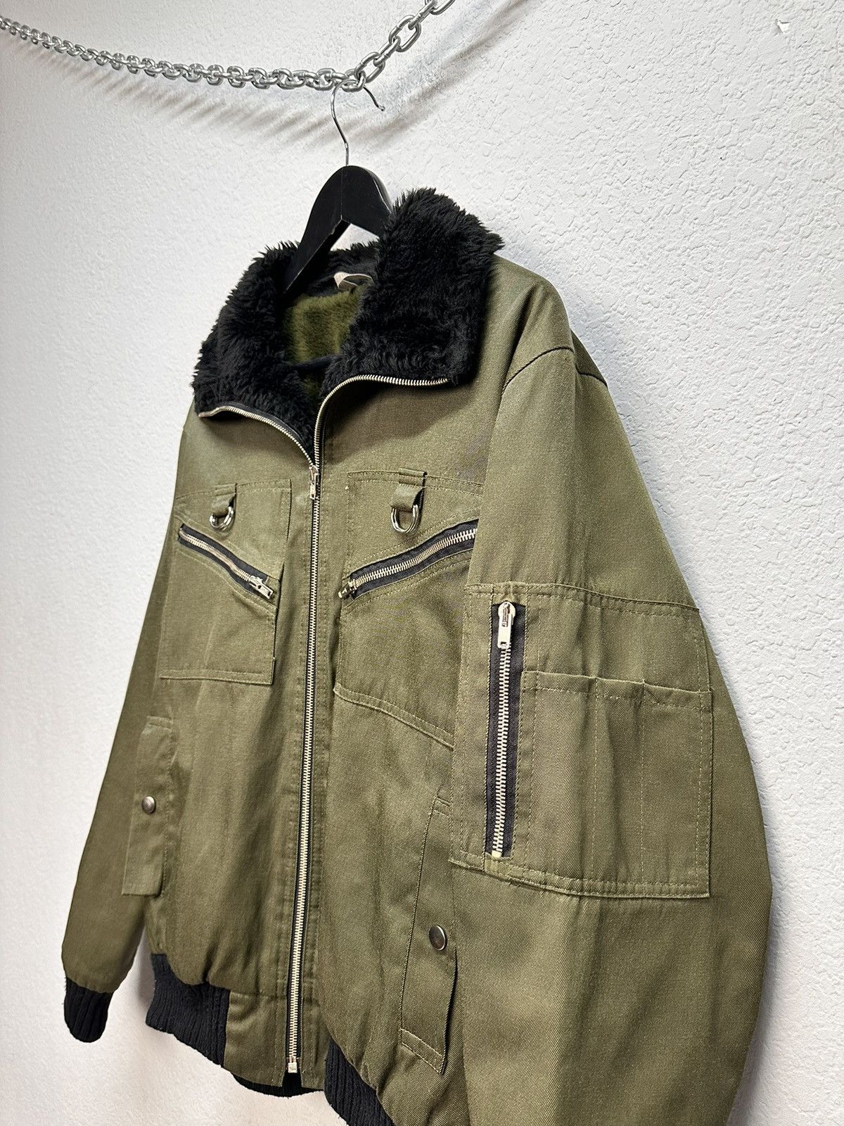 14th Addiction LGB Japan faux fur cropped jacket leopard Hysteric Glamour Size US L / EU 52-54 / 3 - 5 Thumbnail