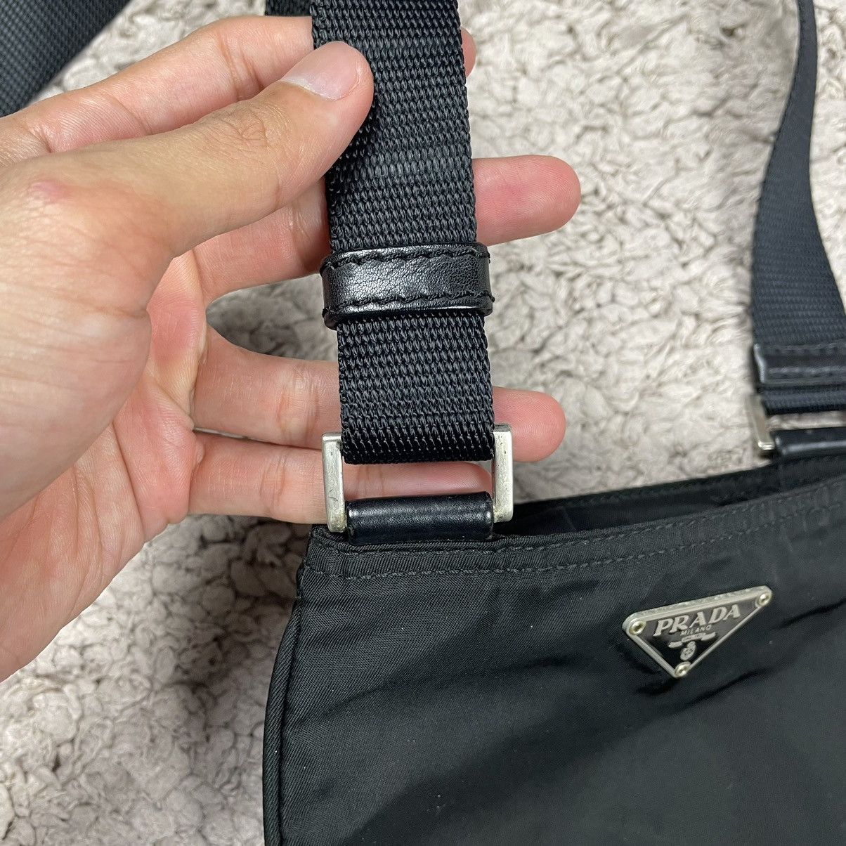 Prada × Vintage Vintage Prada Nylon Bag Size ONE SIZE - 8 Thumbnail