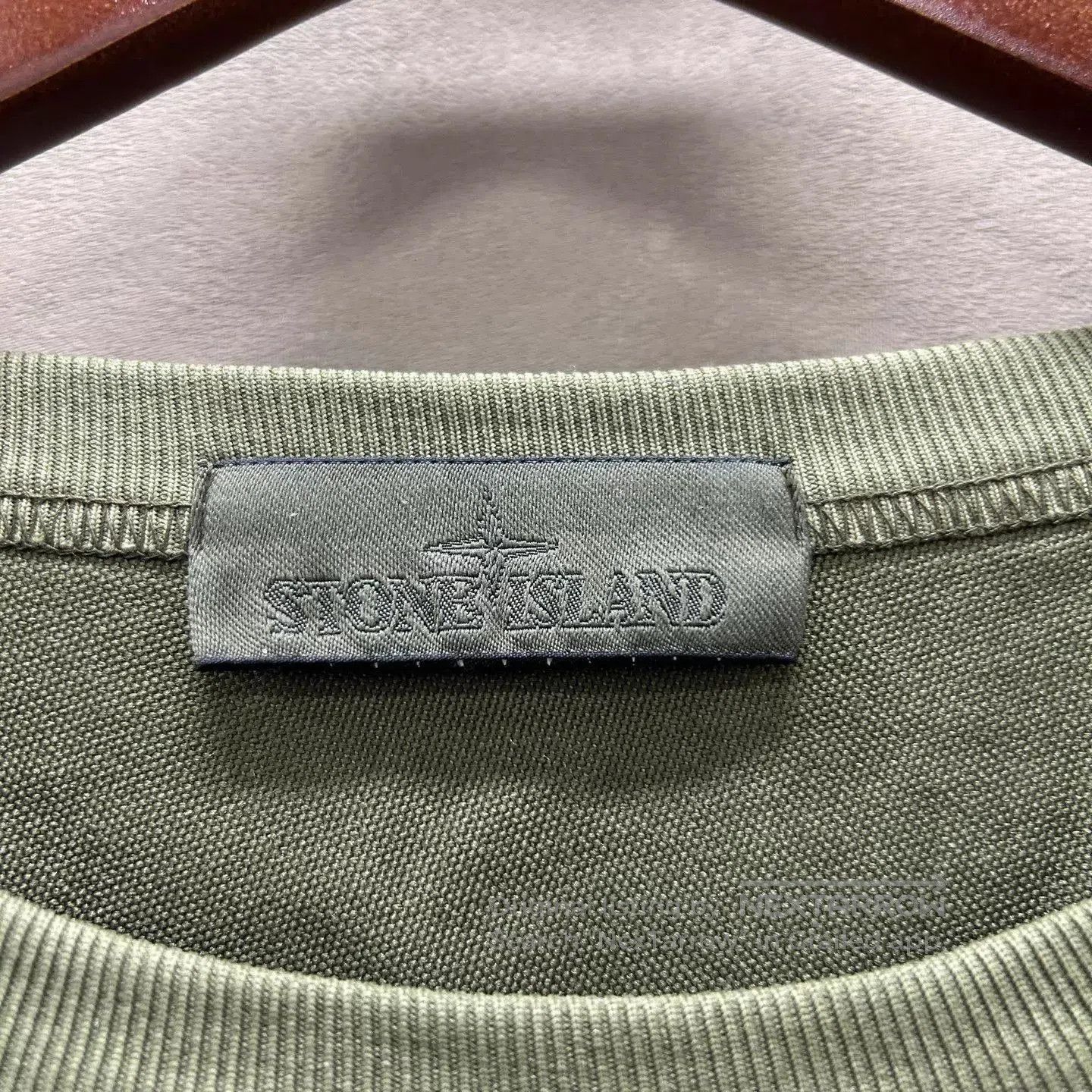 Stone Island Green Long-Sleeve Sweatshirt Size L. Size US L / EU 52-54 / 3 - 4 Thumbnail