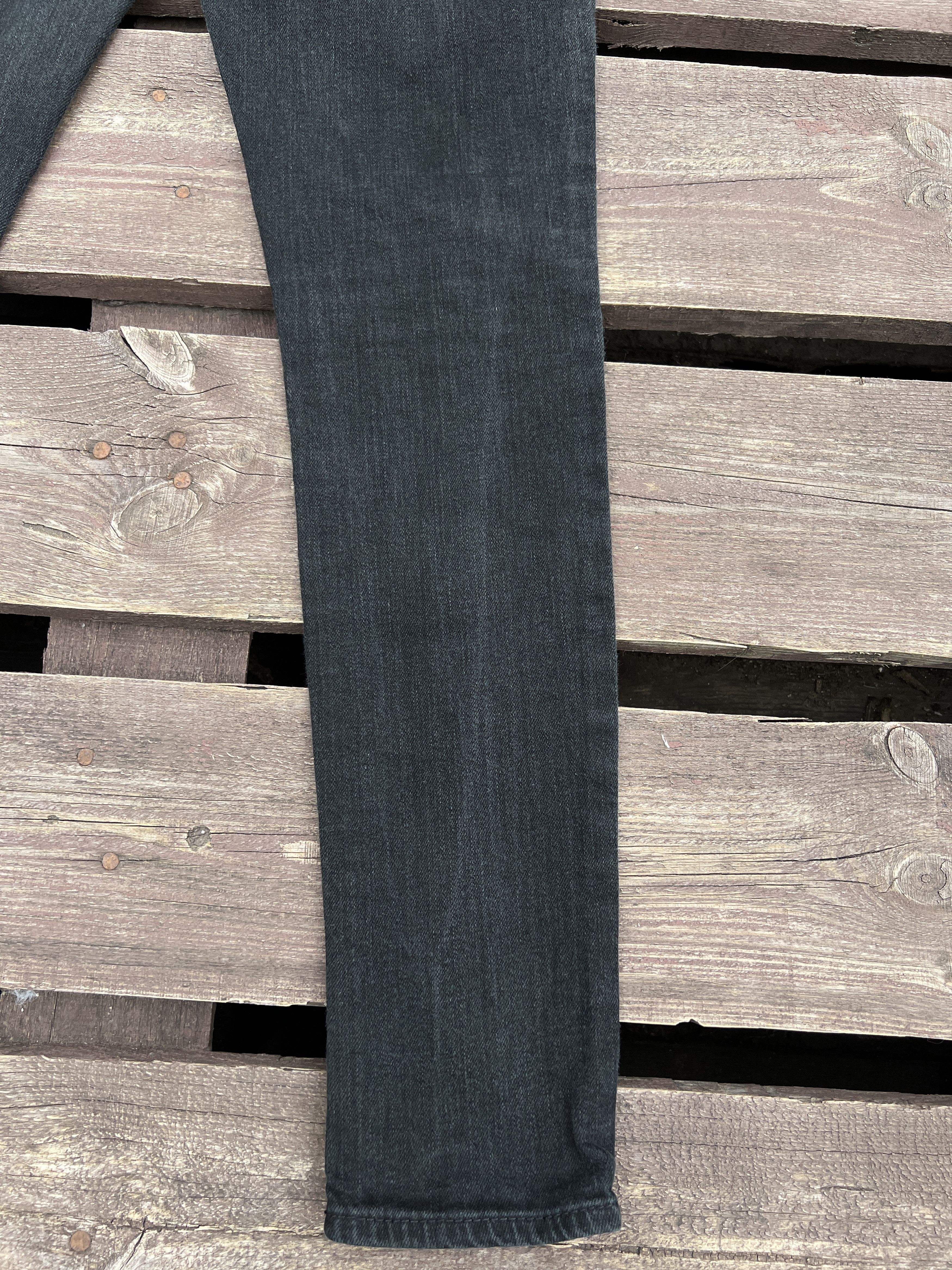 True Religion True Religion Y2K Vintage Casey Black Jeans Size 27" / US 4 / IT 40 - 9 Thumbnail