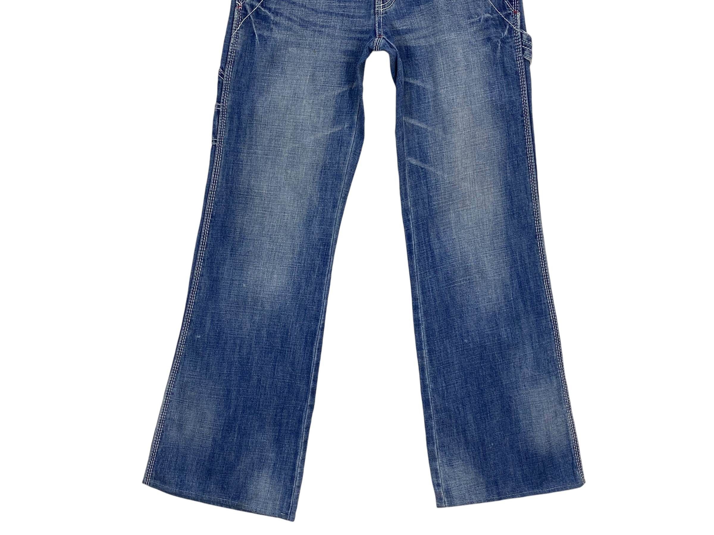 Japanese Brand Carpenter Pants Buckle Back Pants Size US 33 - 5 Thumbnail