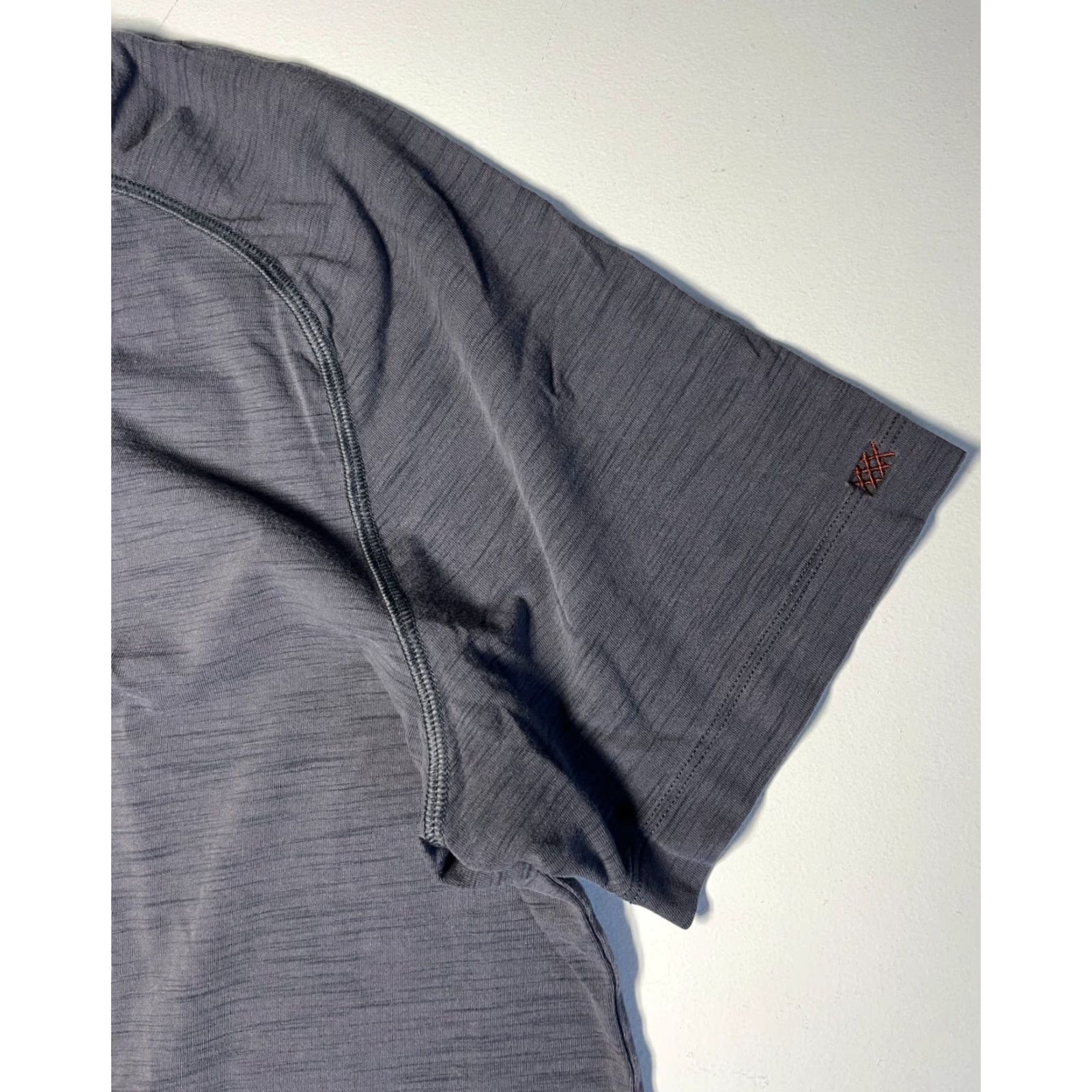 Rhone Rhone Men's Henley T-Shirt Activewear Pima Cotton Gray Sz L Crew Neck Short Sleeve Athletic Regular Size US L / EU 52-54 / 3 - 5 Thumbnail