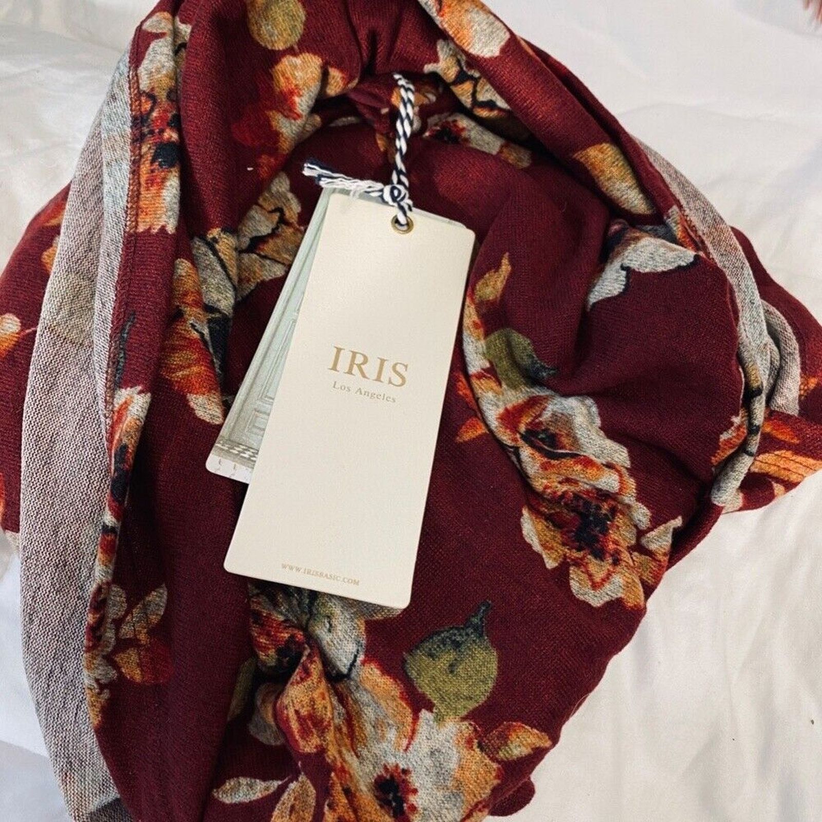 Other Grunge Y2k Iris Red Wine Floral belted Sleeveless Dress S Size S / US 4 / IT 40 - 2 Thumbnail