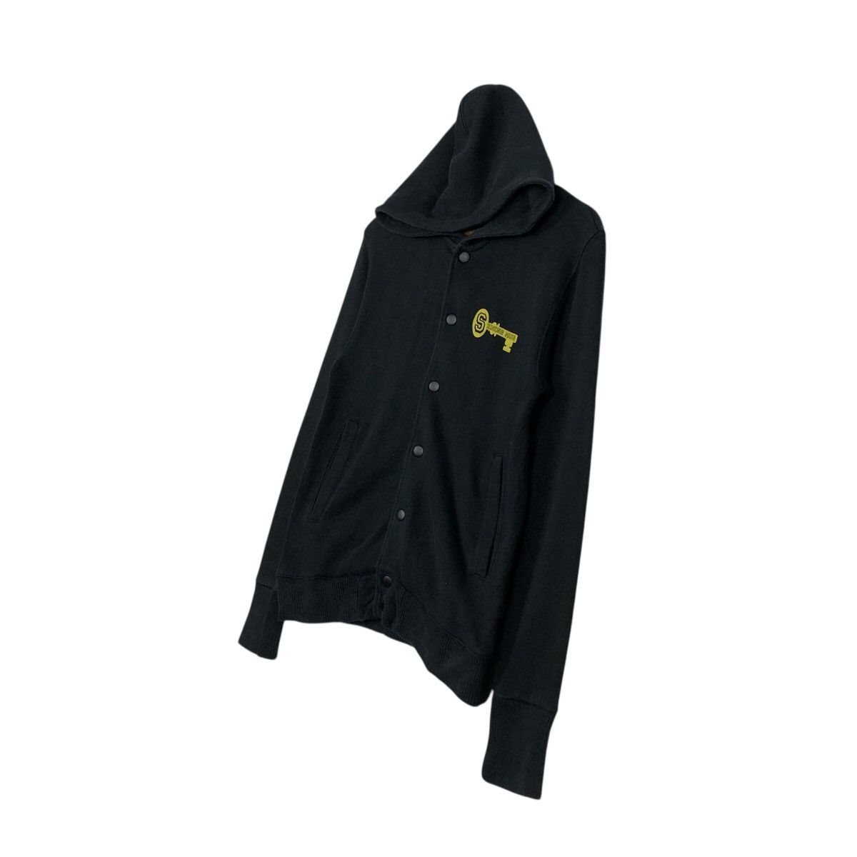 Japanese Brand Superfly Owl “Live Force” Keyhole Graphic Hoodie – Black Size US S / EU 44-46 / 1 - 3 Thumbnail