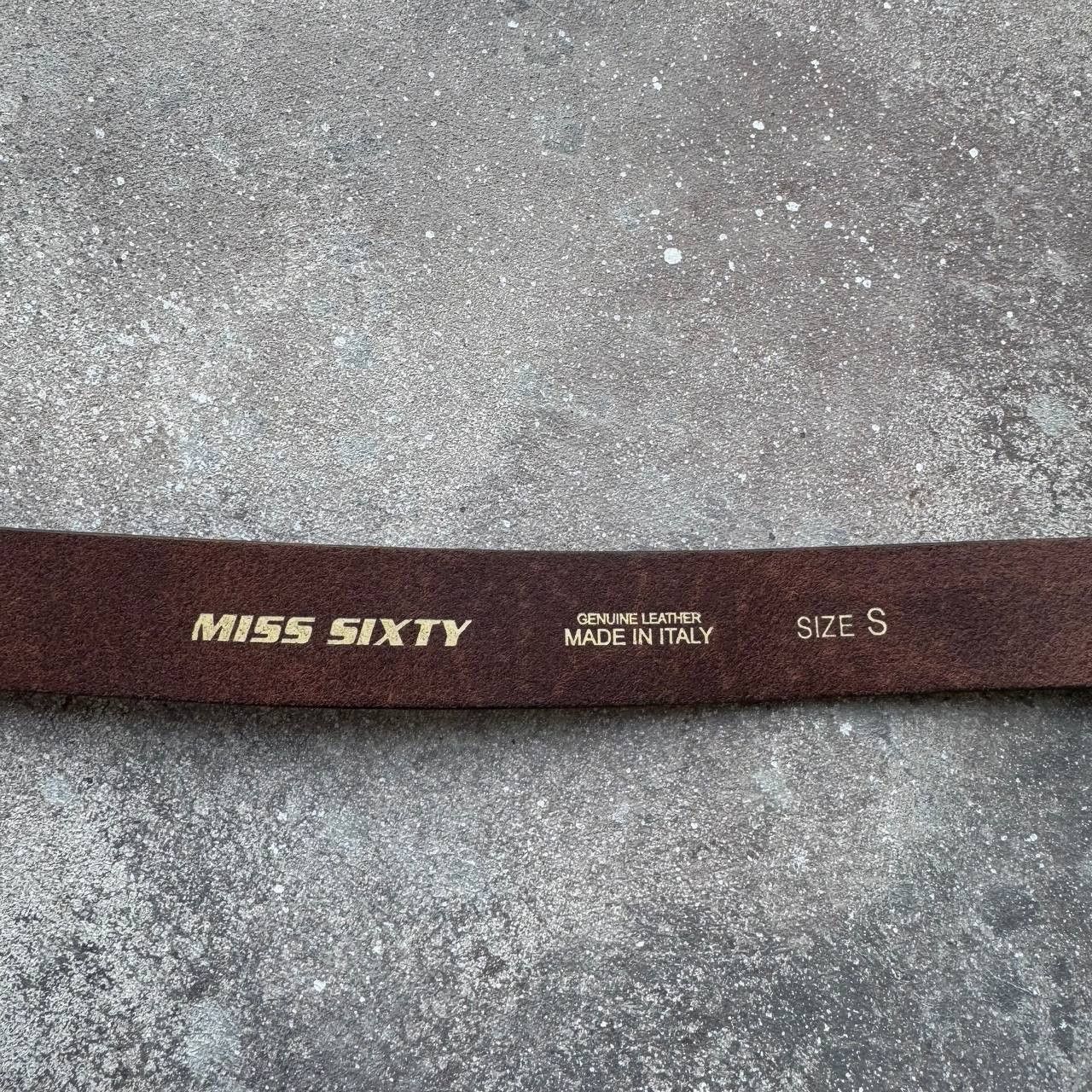 Miss Sixty Miss Sixty 2000's Vintage Glam Leather Belt Size ONE SIZE - 5 Thumbnail