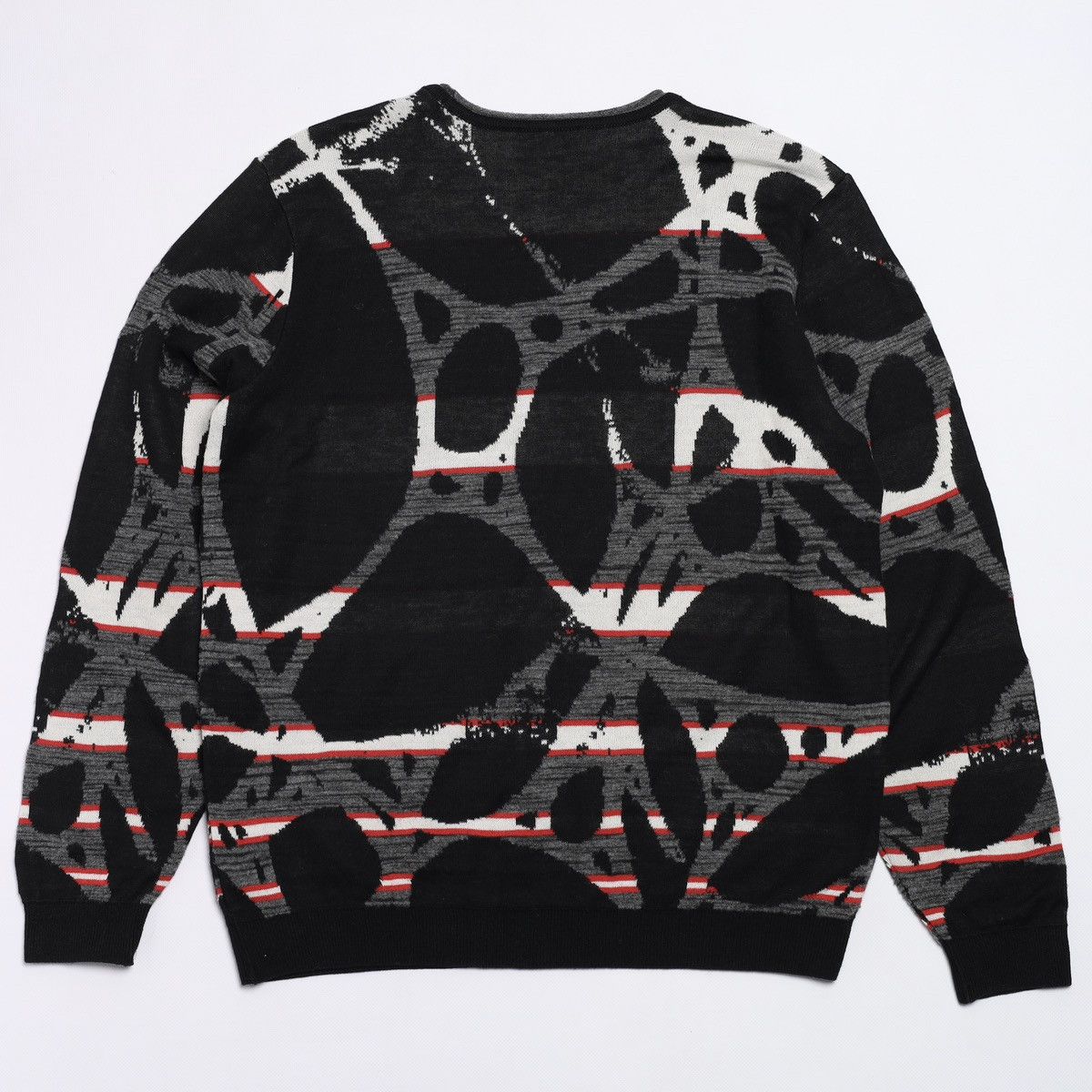 Carlo Colucci Carlo Colucci Sweater Multicolor Coogi Black Printed Size US M / EU 48-50 / 2 - 10 Thumbnail