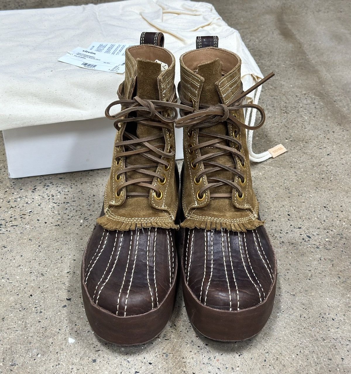 Visvim Visvim 22aw decoy duck boots folk DK.Brown Size US 9.5 / EU 42-43 - 2 Thumbnail