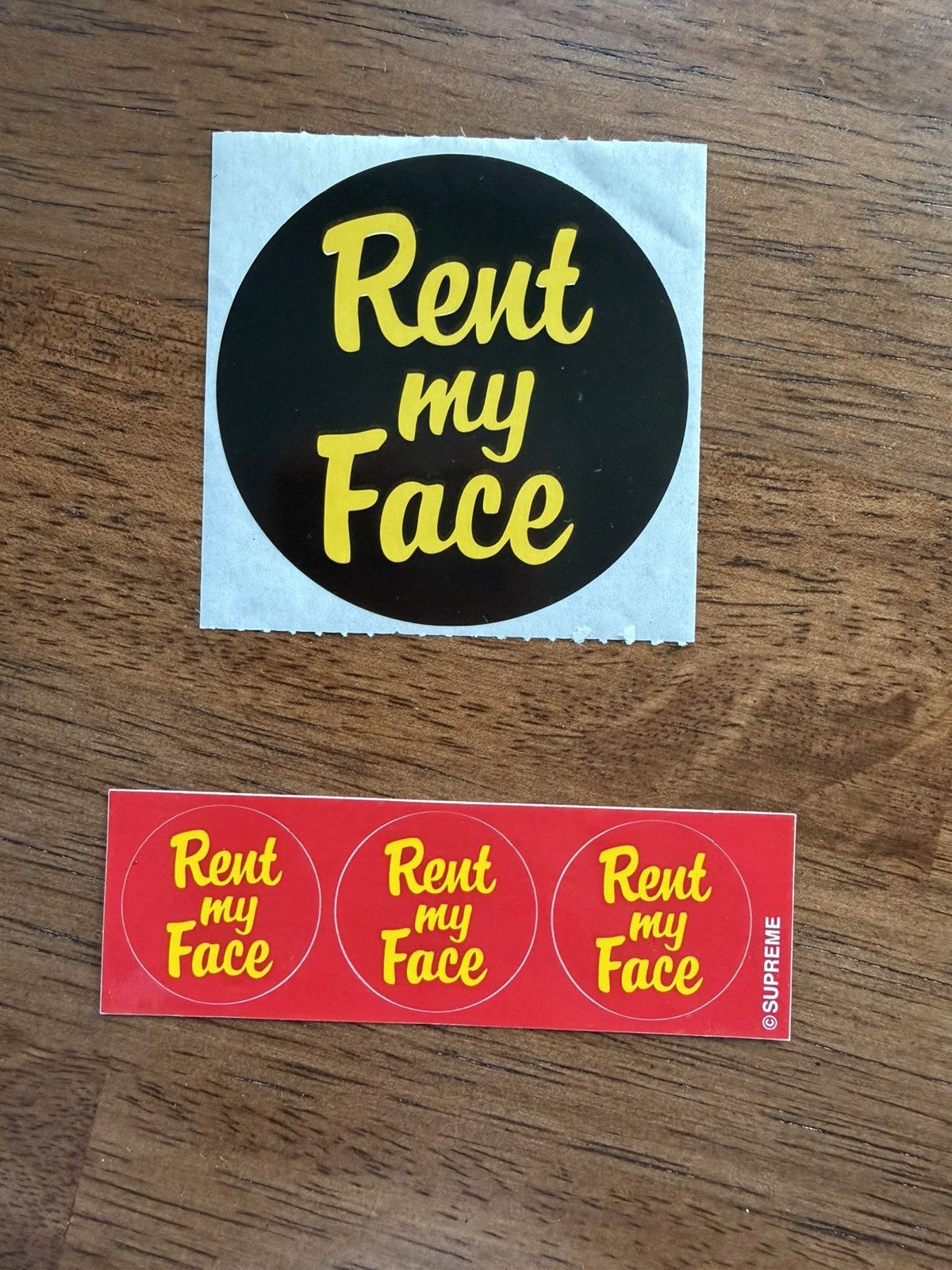 Supreme Supreme “Rent My Face” Large + Small Size ONE SIZE - 1 Thumbnail