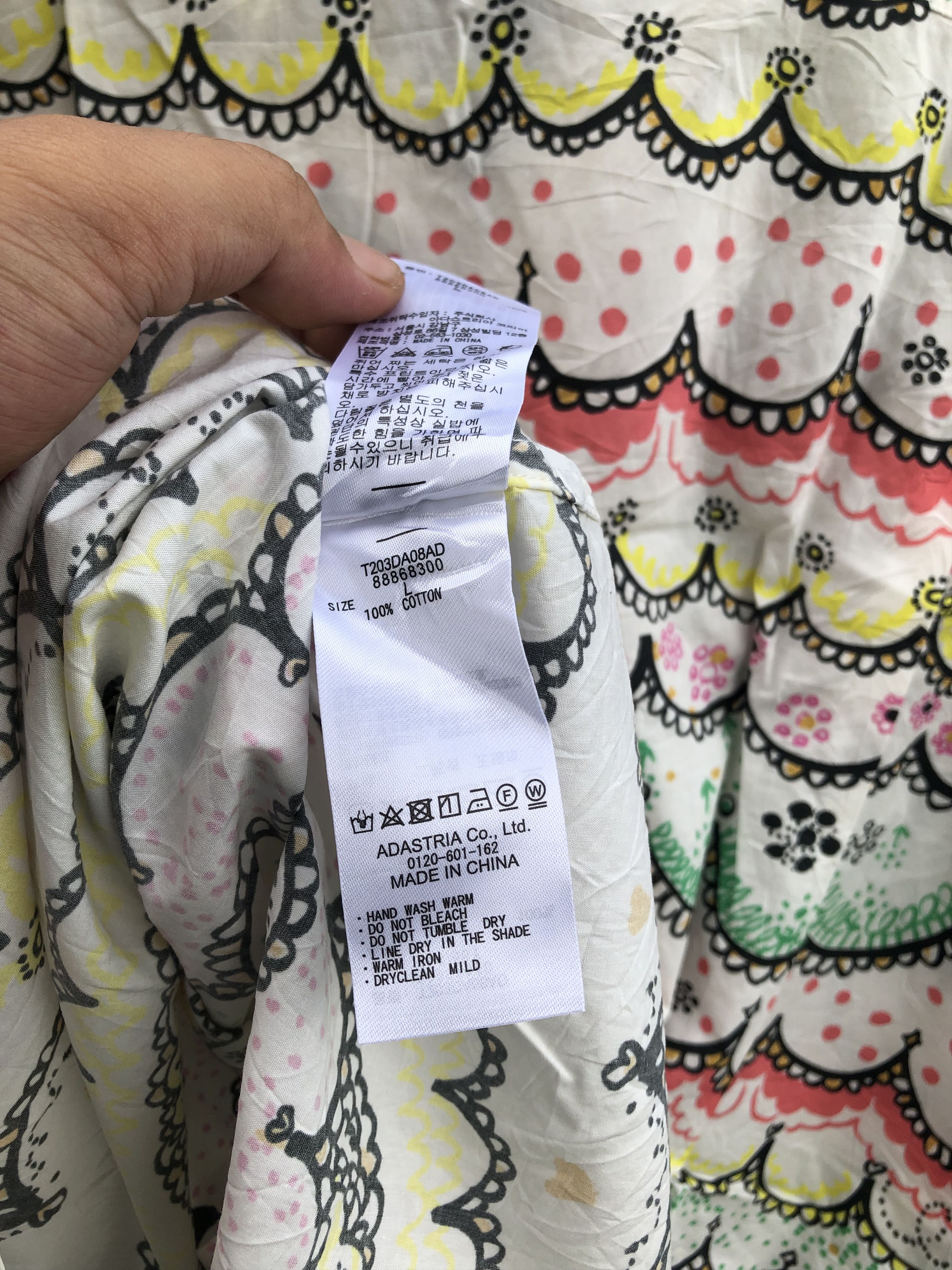 Tsumori Chisato Tsumori chisato niko and full print shirts issey miyake Size US L / EU 52-54 / 3 - 6 Thumbnail