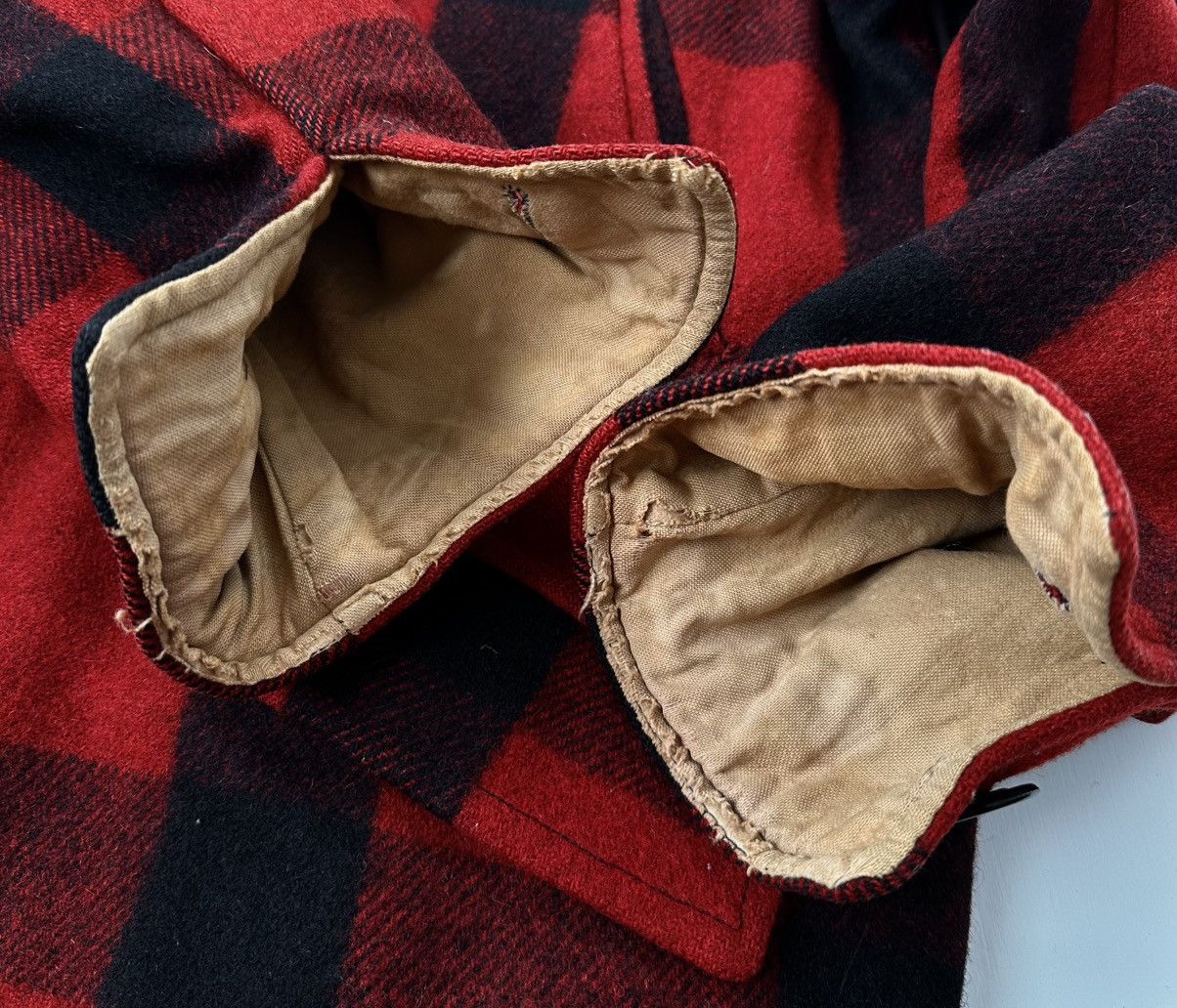 Chippewa 50s Chippewa Mackinaw Red Plaid Wool Hunting Jackets Size US L / EU 52-54 / 3 - 12 Thumbnail