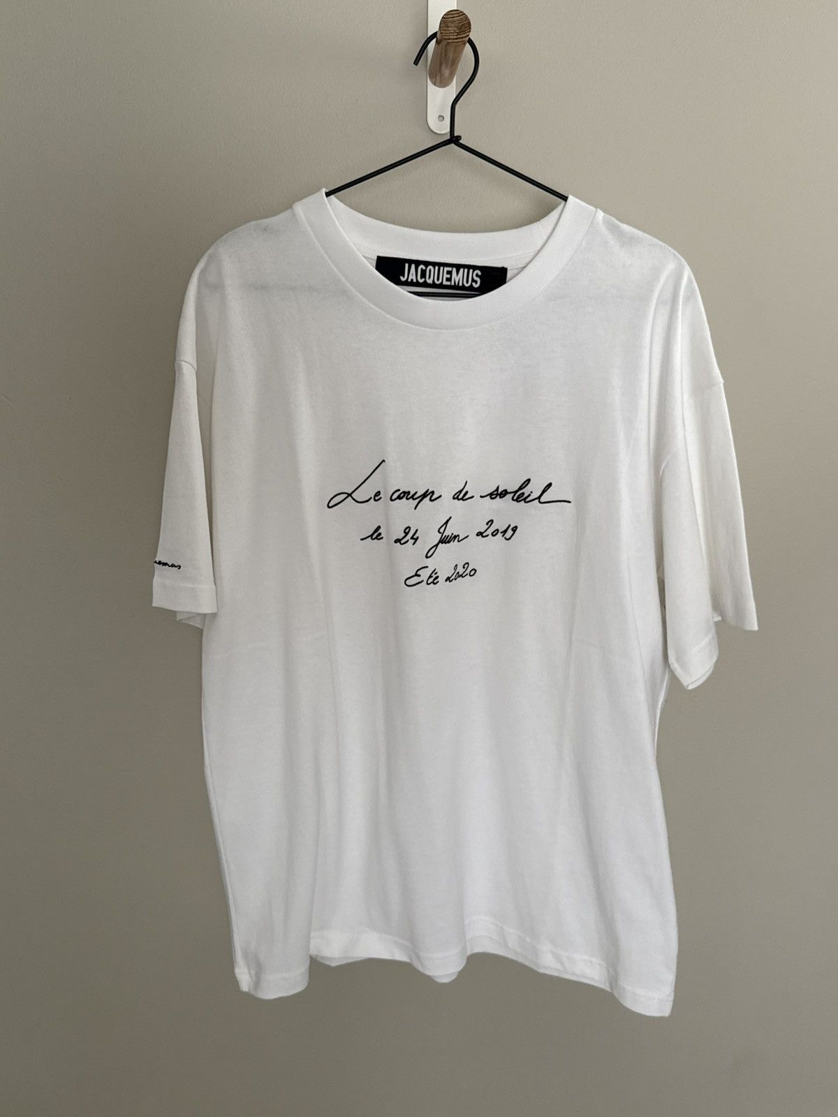 Jacquemus Jacquemus Embroidered T-shirt Size US L / EU 52-54 / 3 - 1 Thumbnail