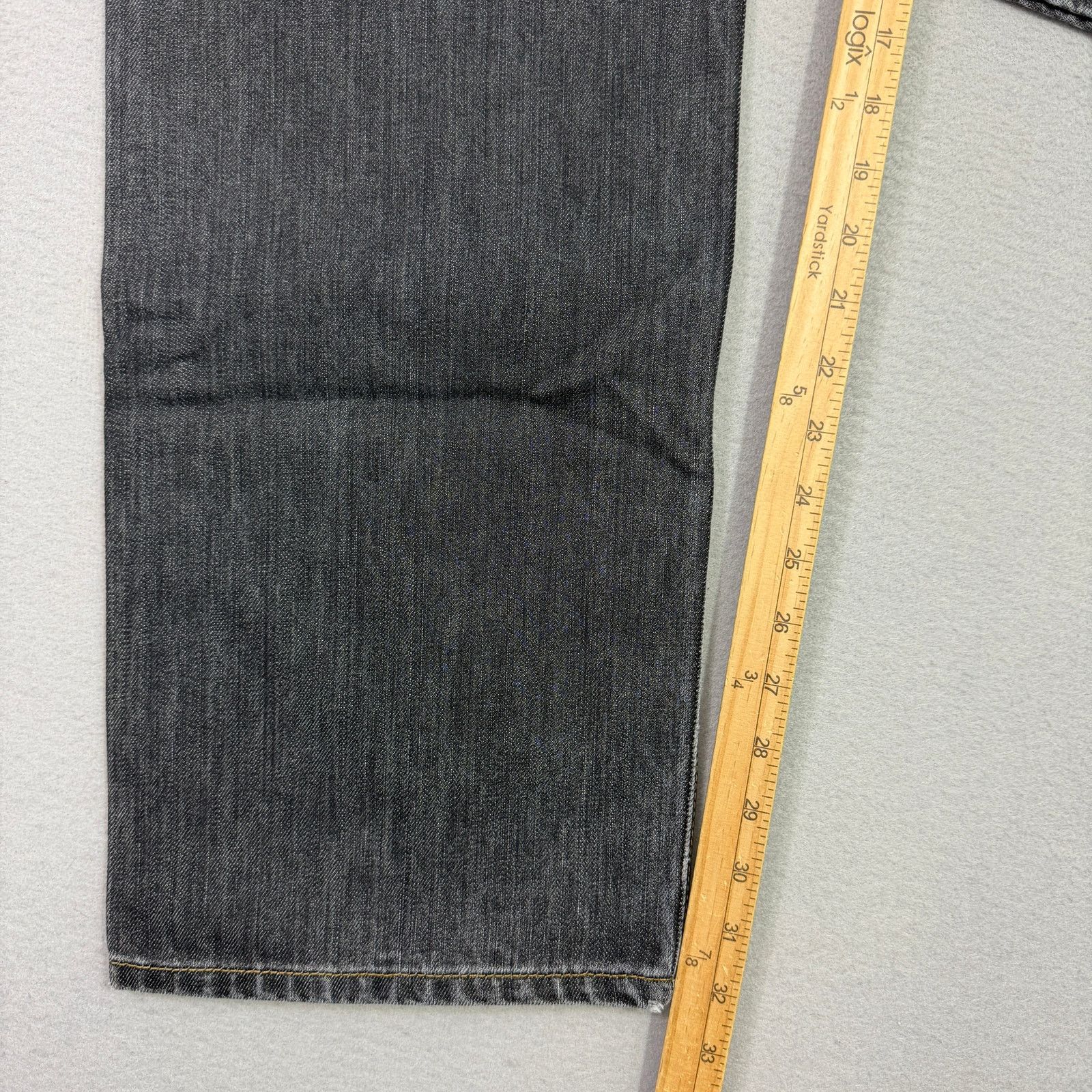 Levi's Vintage Levis 501xx Jeans Men's 40x32 Black Faded Denim Size US 40 / EU 56 - 8 Thumbnail
