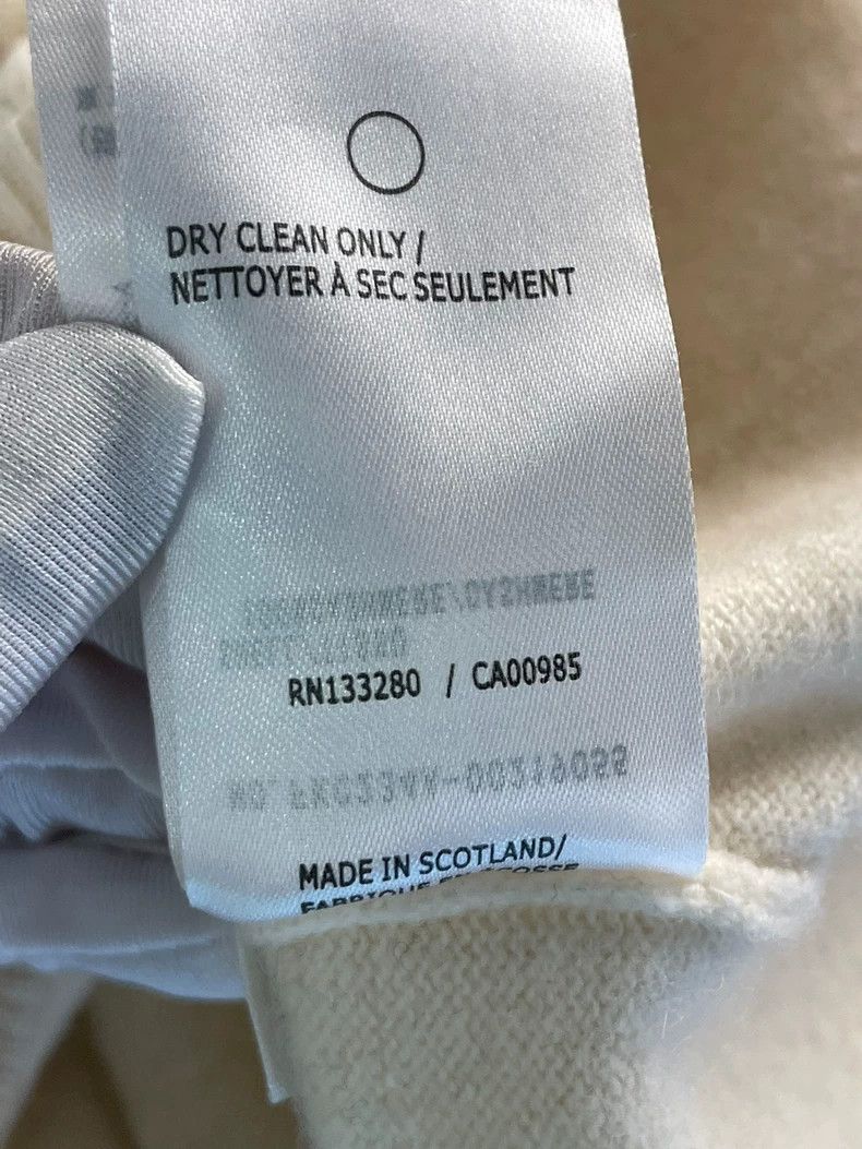 Thom Browne Thom Browne White American cashmere sweater Size US S / EU 44-46 / 1 - 4 Thumbnail