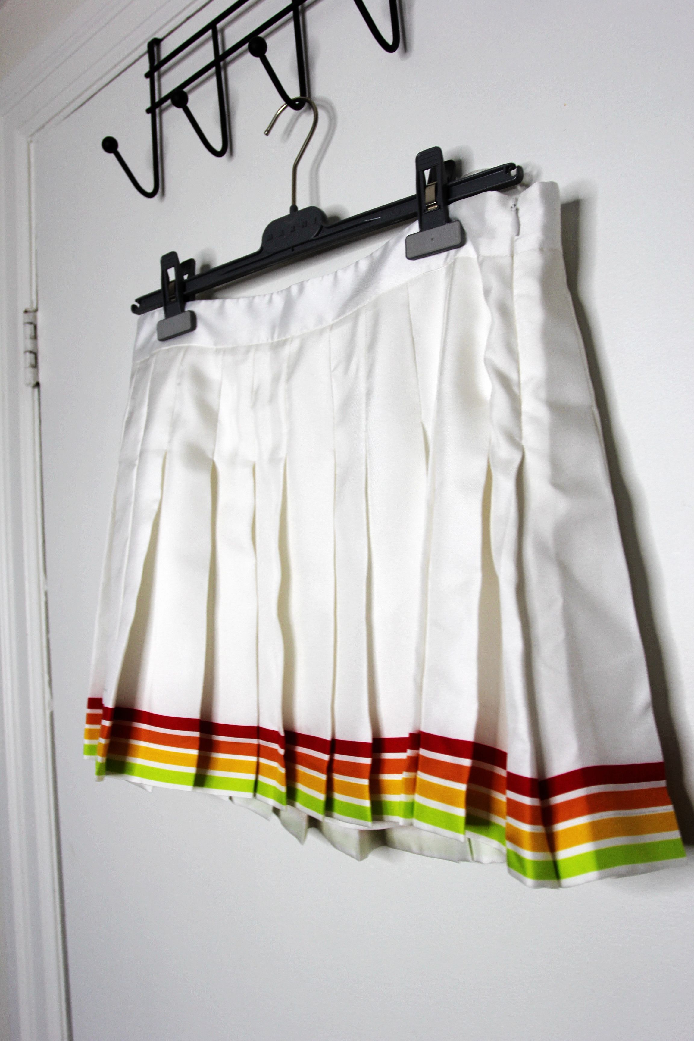 Casablanca BNWT AW25 CASABLANCA SILK TWILL PLEATED SKIRT XL Size 35" - 5 Thumbnail