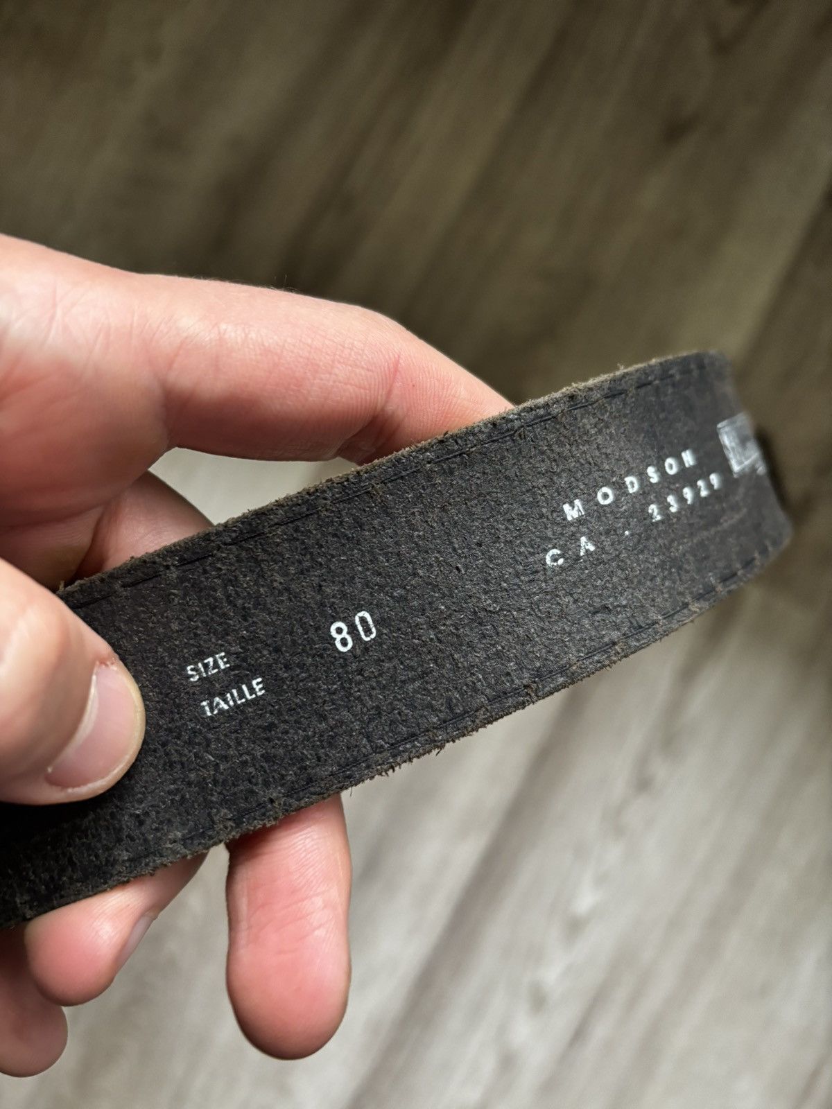 Jean Paul Gaultier Jean Paul Gaultier Black Leather Belt vintage Size ONE SIZE - 10 Thumbnail