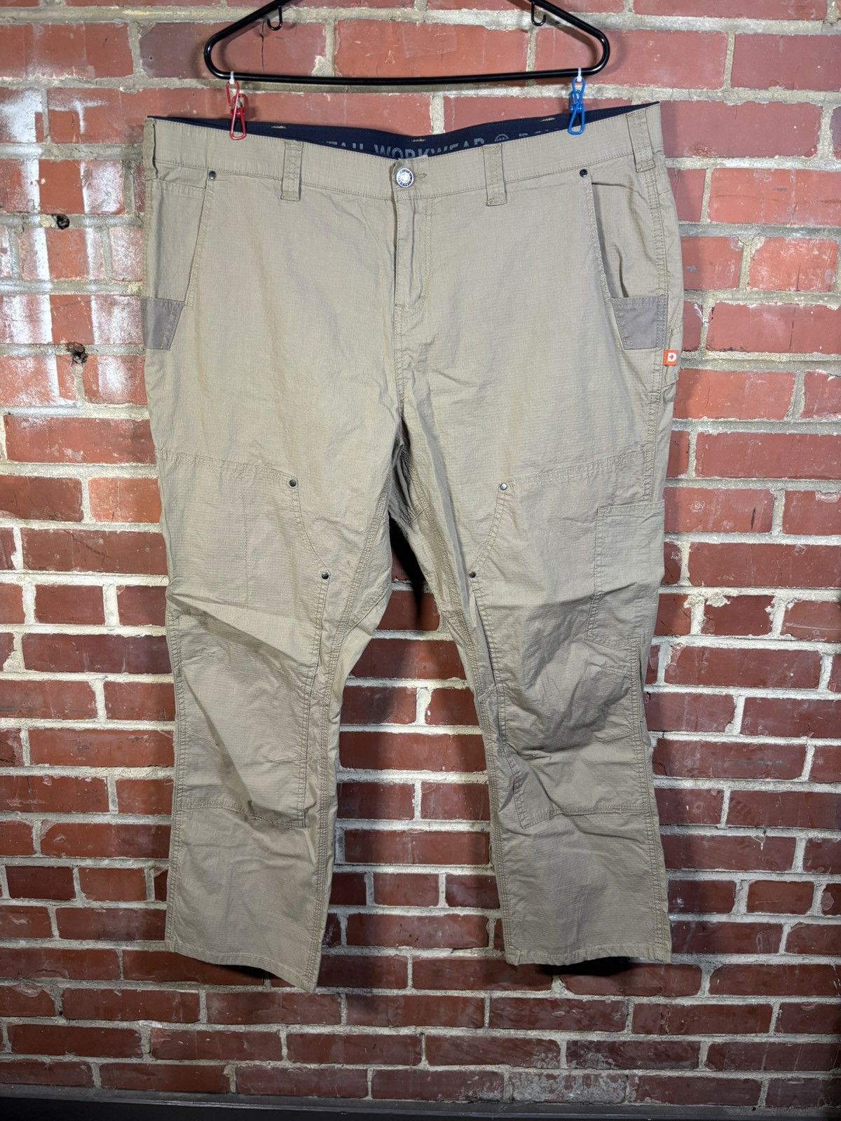 Other DOVETAIL Work Pants Straight Mid-rise Light 20/30, R 44x29.5 Size 42" / US 20 - 1 Thumbnail