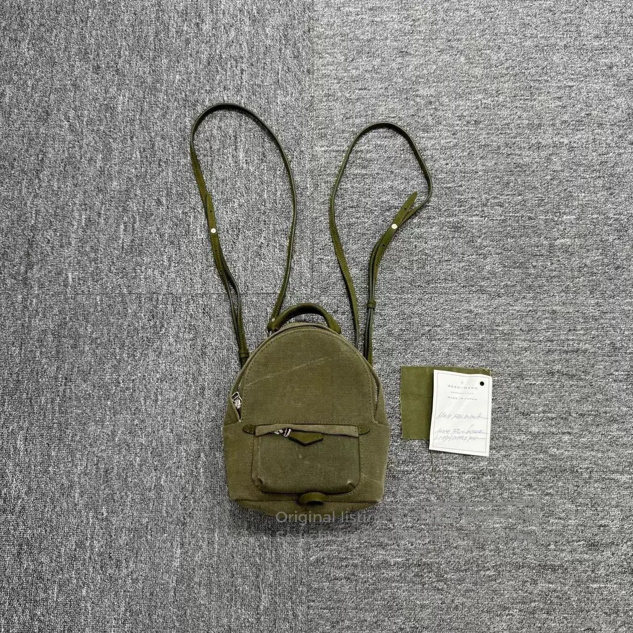 READYMADE Readymade Mini Military Fabric Backpack. Size ONE SIZE - 1 Thumbnail