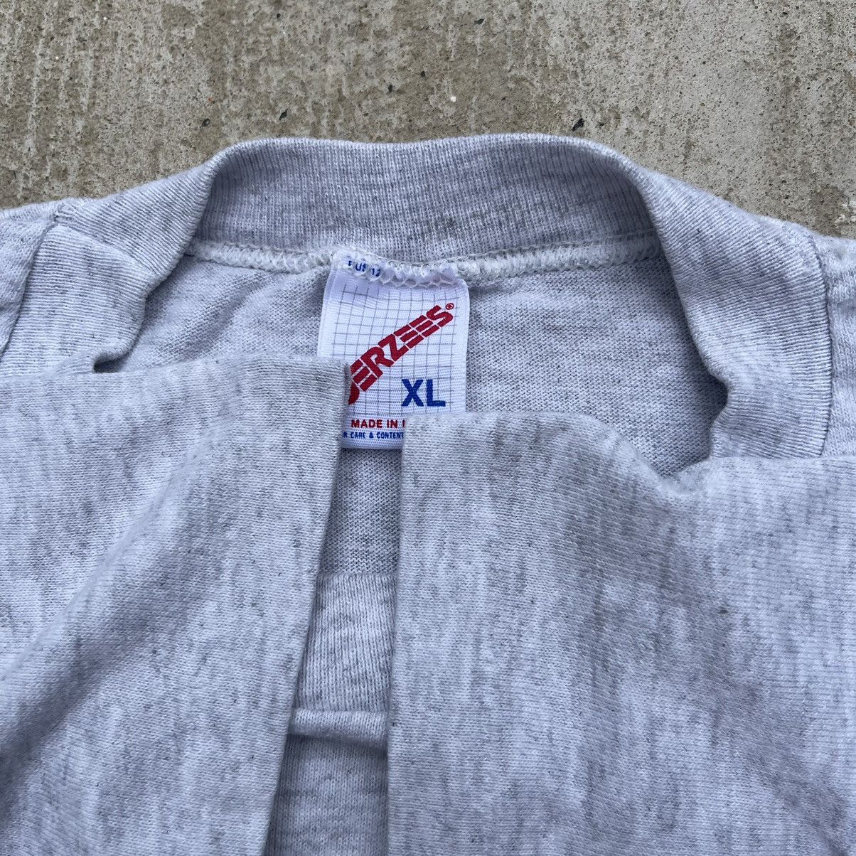 Jerzees Vintage 90s BAR MITVAH JERZEES Single Stitch Shirt Size US XL / EU 56 / 4 - 4 Thumbnail