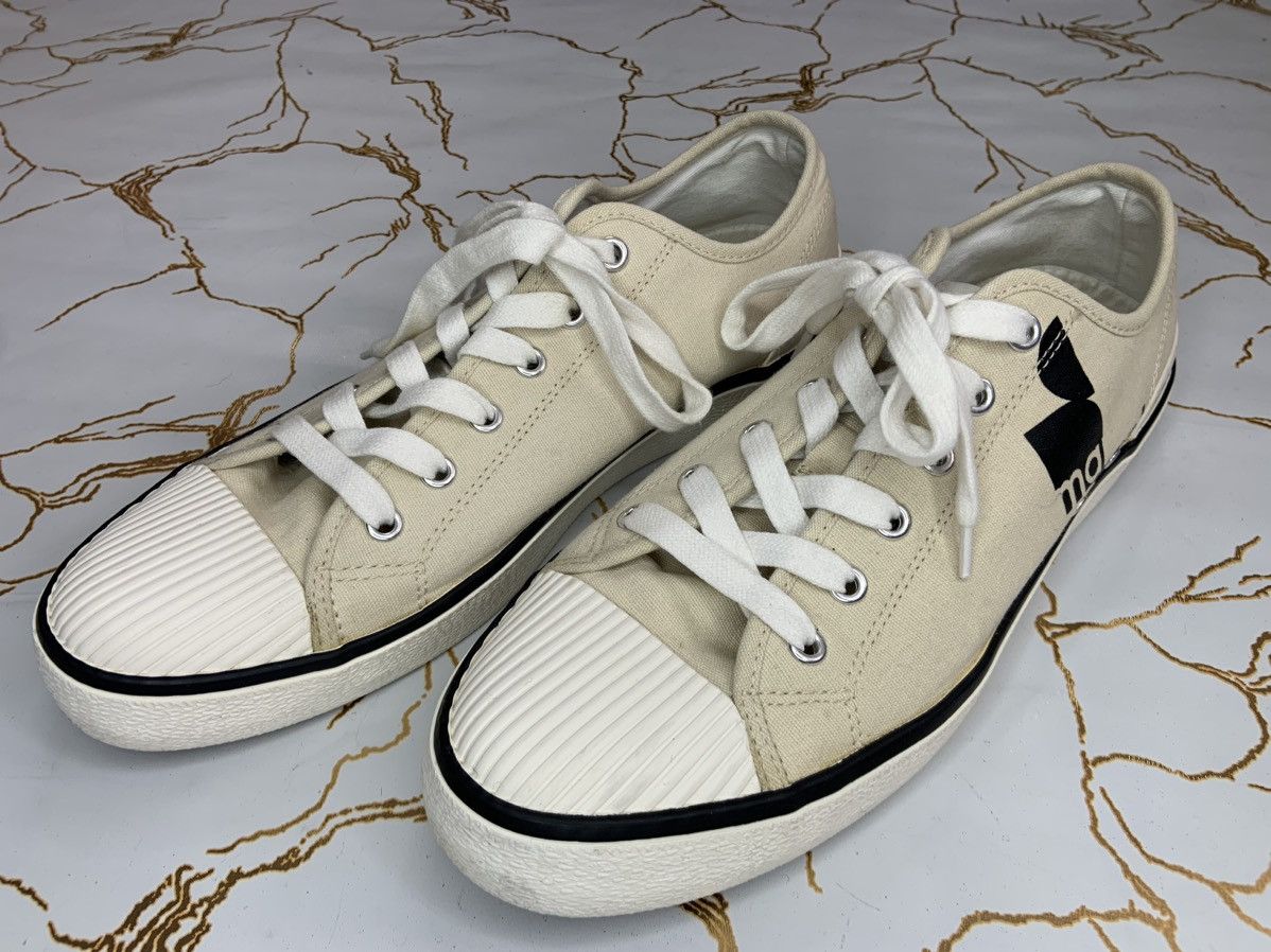 Isabel Marant Men Binkooh Lace Up Sneakers Chalk UK7.5 EU41