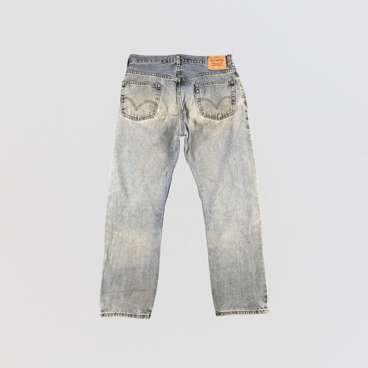 Levi's × Vintage Vintage Light Wash Levis 505 Jeans-JM1873 Size US 37 - 2 Thumbnail