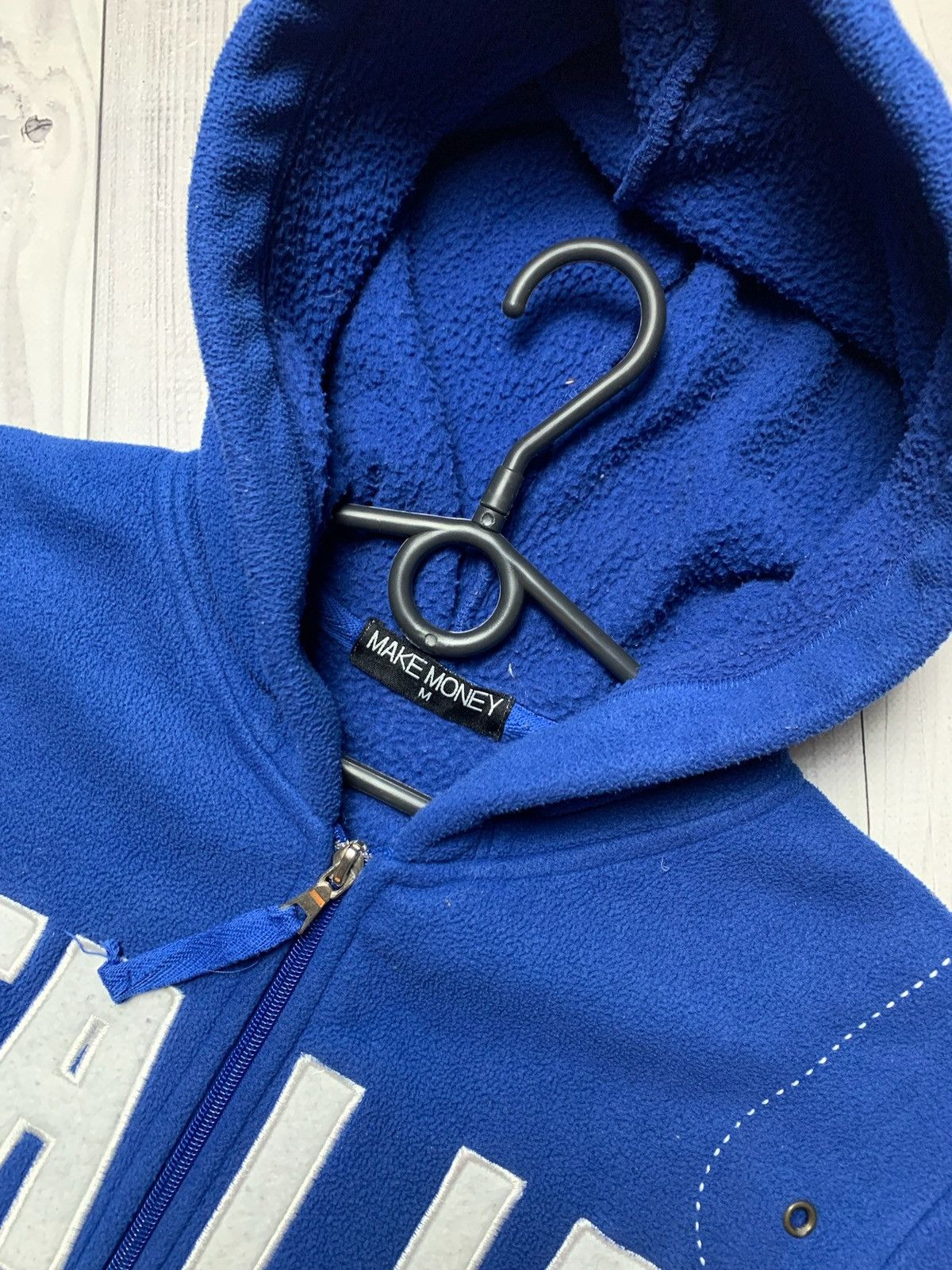 Vintage Vintage Italia zip hoodie big logo size S blue Size US S / EU 44-46 / 1 - 4 Thumbnail