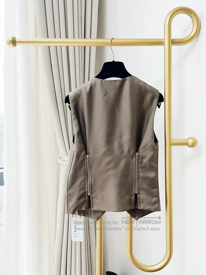Hermes Hermes Caramel Leather Vest Size XS / US 0-2 / IT 36-38 - 2 Thumbnail