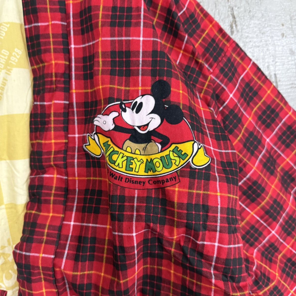 Anime Disney Mickey Mouse Plaid Kimono Japanese Traditional Size US M / EU 48-50 / 2 - 3 Thumbnail