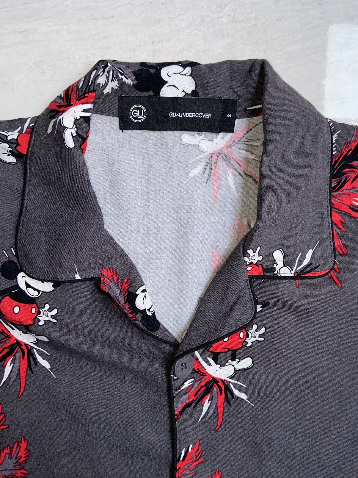 GU × Undercover GU x UNDERCOVER Mickey Mouse Printed Shirt Size US M / EU 48-50 / 2 - 5 Thumbnail