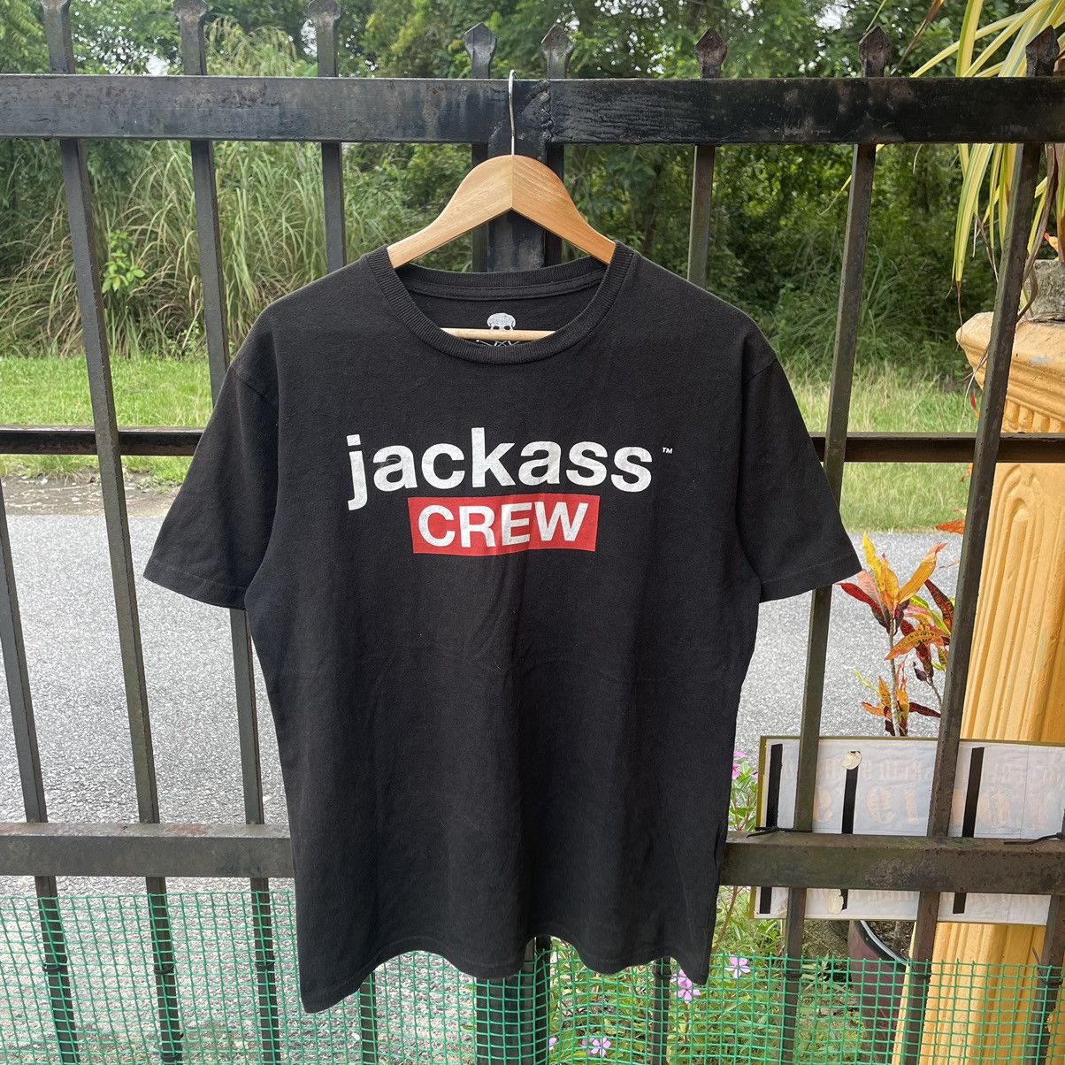 Mtv 🔥🔥Jackass MTV TV Show Skull Promo Crew Tee Size US L / EU 52-54 / 3 - 3 Thumbnail