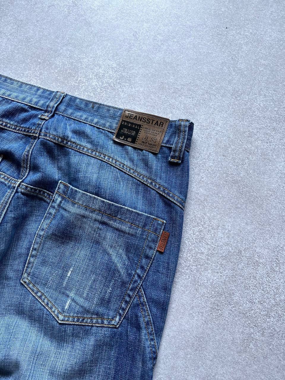 Japanese Brand Vintage Abstract Tribal Baggy Jeans Y2K 34x32 Size US 34 / EU 50 - 6 Thumbnail