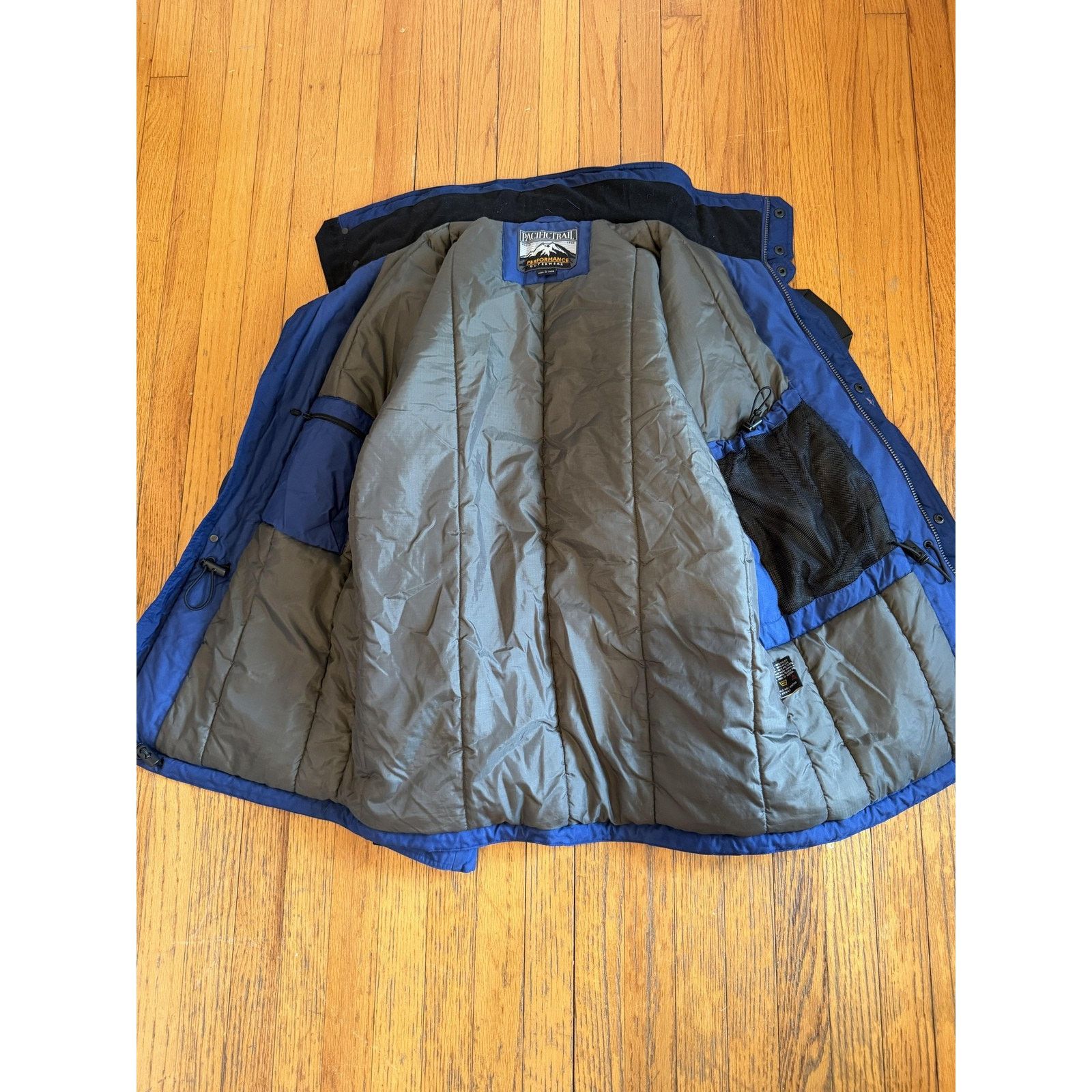 Pacific Trail Pacific Trail Mens Insulated Parka Ski Jacket Large Blue Size US L / EU 52-54 / 3 - 2 Thumbnail