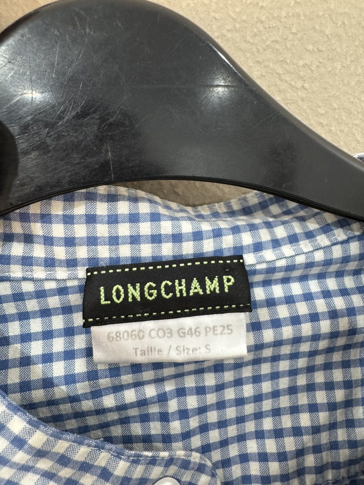Longchamp Longchamp Paris shirt button up rare designer Size US S / EU 44-46 / 1 - 3 Thumbnail