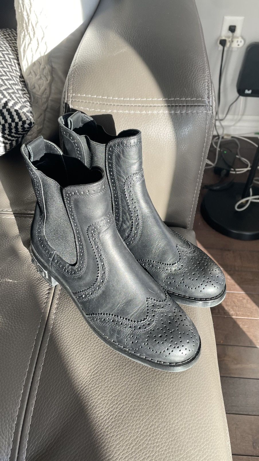 Miu Miu Miu Miu Black Boots Size US 6 / IT 36 - 1 Thumbnail