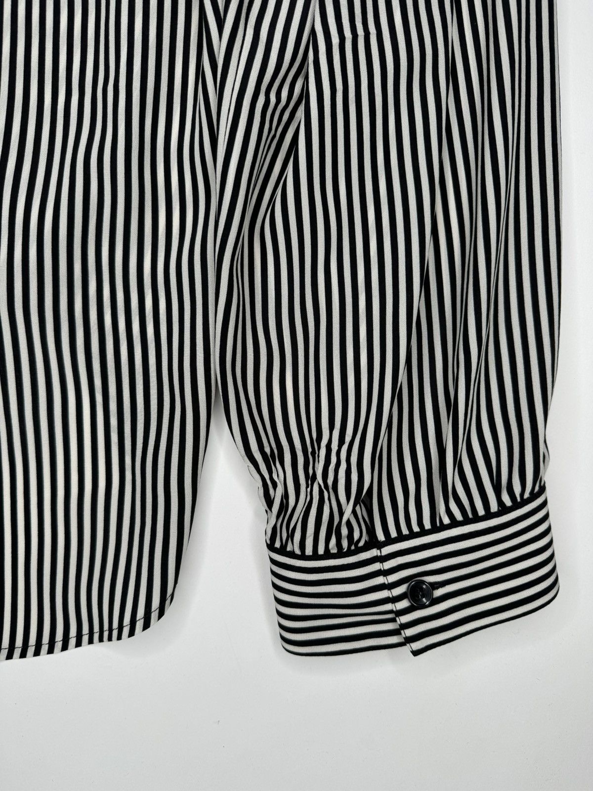Saint Laurent Paris Saint Laurent Silk Striped Shirt SS21 Size US L / EU 52-54 / 3 - 5 Thumbnail