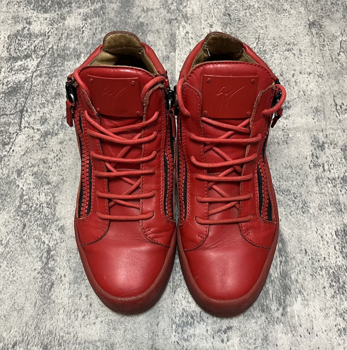 Giuseppe Zanotti Giuseppe Zanotti High Top Sneakers Size US 6 / EU 39 - 2 Thumbnail