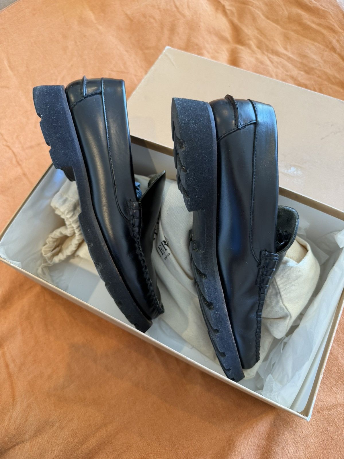 Hereu Hereu Mens Leather Loafers Size US 8 / EU 41 - 2 Thumbnail