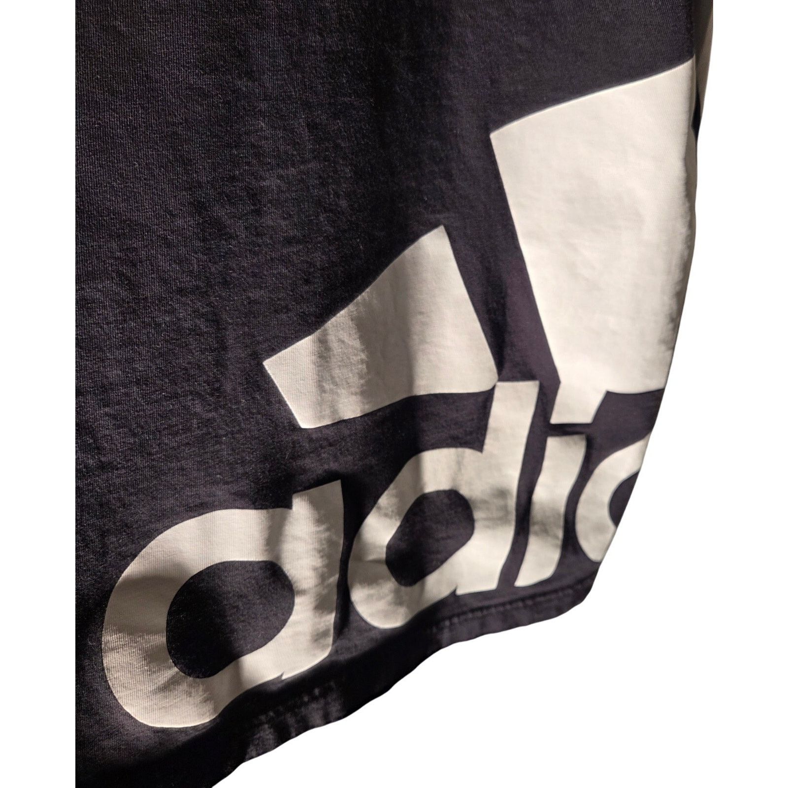 Adidas Adidas Black and White Logo T-Shirt - Size Extra Large Size US XXL / EU 58 / 5 - 6 Thumbnail