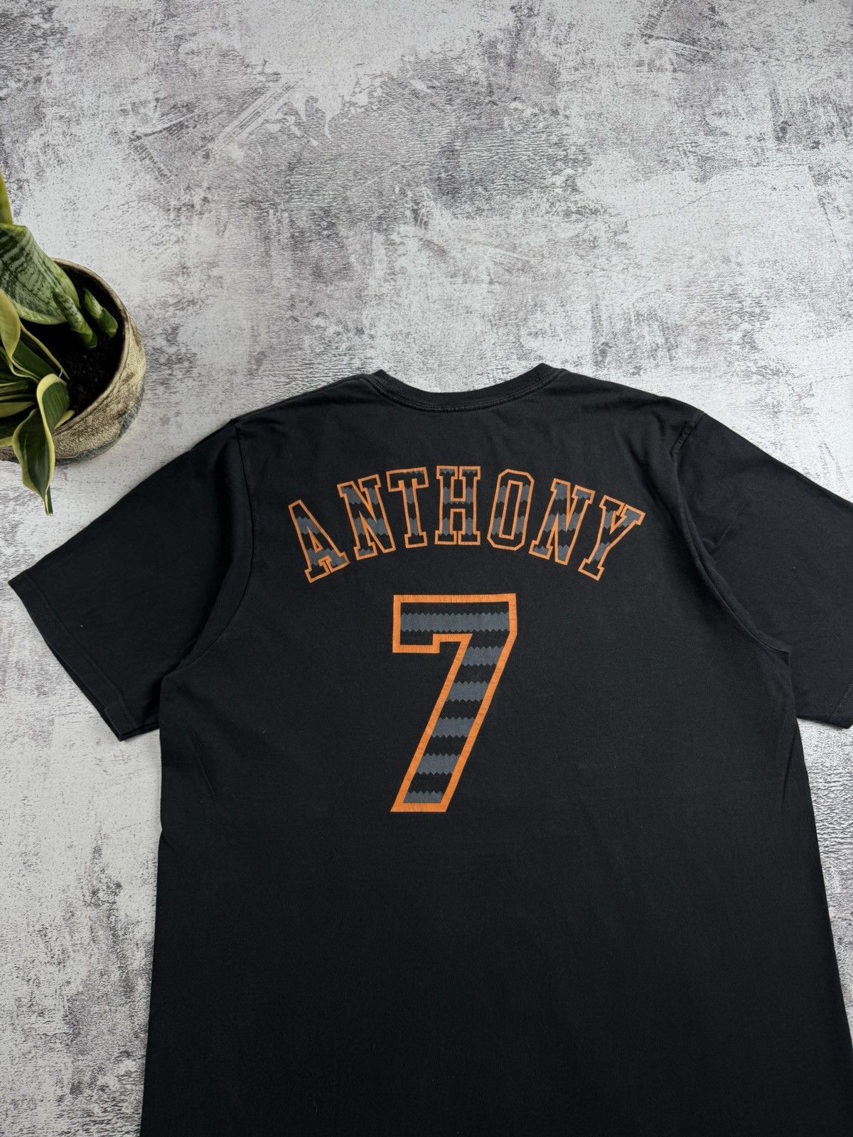 Adidas New York Knicks NBA Basketball #7 Carmelo Anthony Cotton Jersey T Shirt Top Size US XL / EU 56 / 4 - 12 Thumbnail