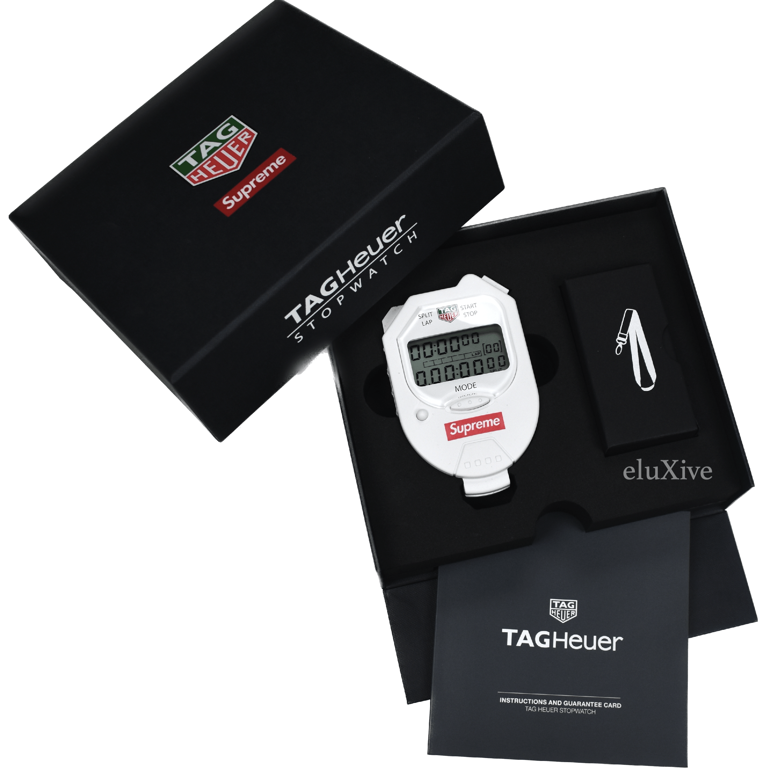 Supreme Supreme Tag Heuer Box Logo Stopwatch Grailed