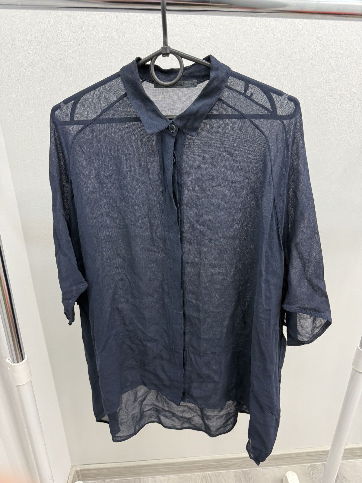 Transit Transit Par-Such Viscose Long Sleeve Button Up Blouse Size M / US 6-8 / IT 42-44 - 1 Thumbnail