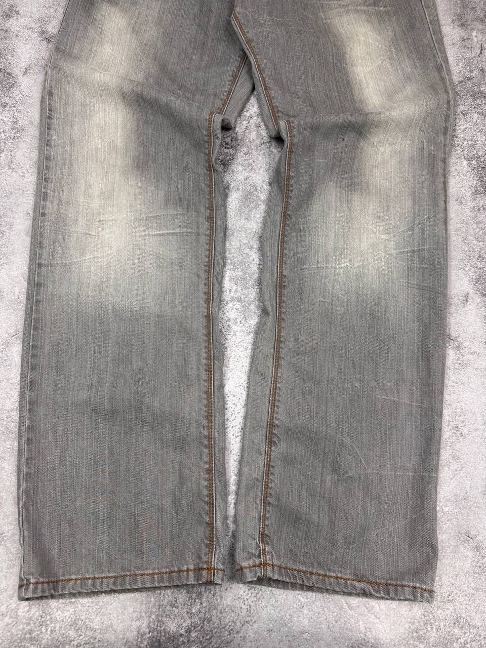 Rocawear Rocawear Mens Grey Vintage Wide Pants Denim Jeans Size US 33 - 5 Thumbnail