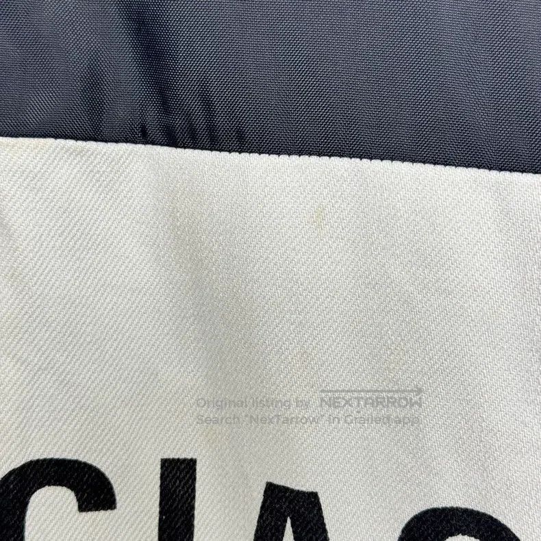 Balenciaga Balenciaga size 34 Black Patchwork Denim Zip Jacket Size L / US 10 / IT 46 - 7 Thumbnail