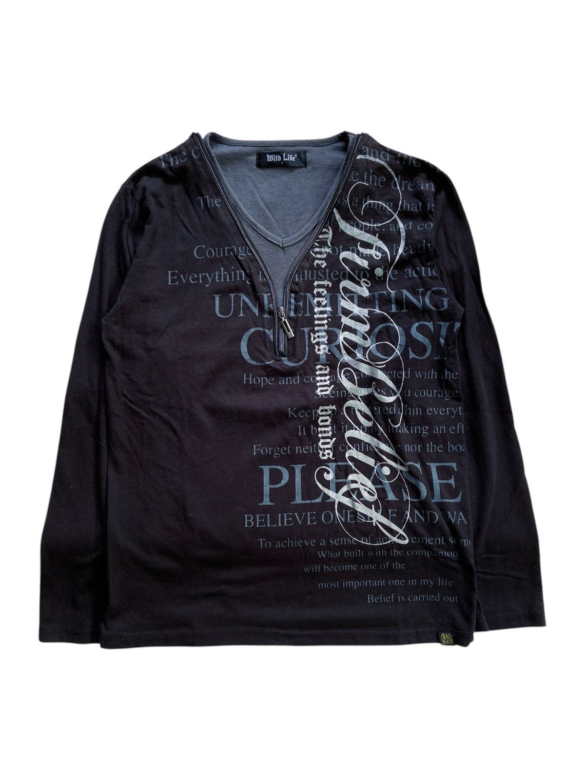 Japanese Brand WILD LIFE PUNK STYLE LONG SLEEVE Size US L / EU 52-54 / 3 - 1 Thumbnail
