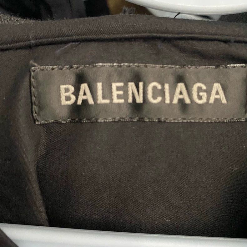 Balenciaga Balenciaga size 37 Double Ring Letter Hooded Fake Two Shir Size US XS / EU 42 / 0 - 2 Thumbnail