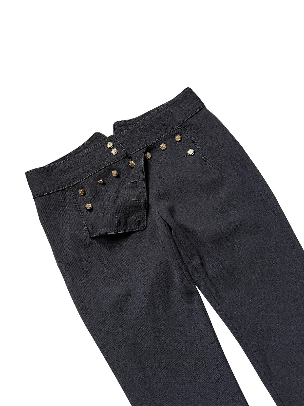 Dolce & Gabbana Dolce & Gabbana US Navy Inspired Wool Pants Size 32" / US 10 / IT 46 - 5 Thumbnail