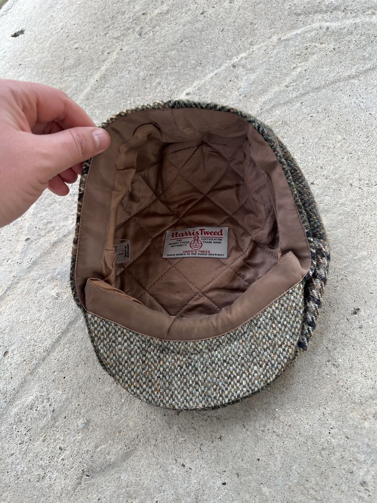 Harris Tweed Harris Tweed Wool Hat Size ONE SIZE - 3 Thumbnail