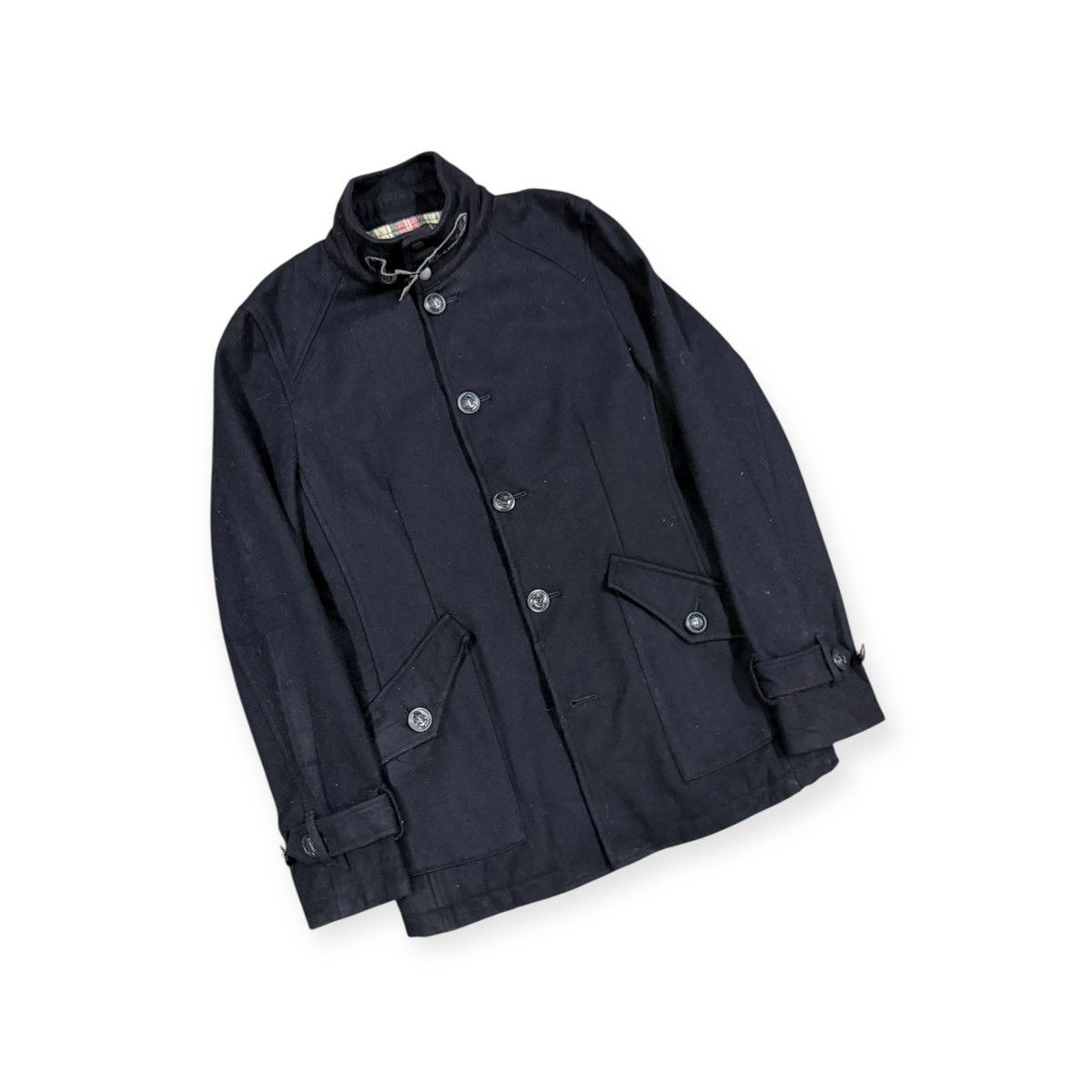 PPFM Vtg🔥PPFM Wool Blend Buttoned Parka Jacket Size US XL / EU 56 / 4 - 6 Thumbnail