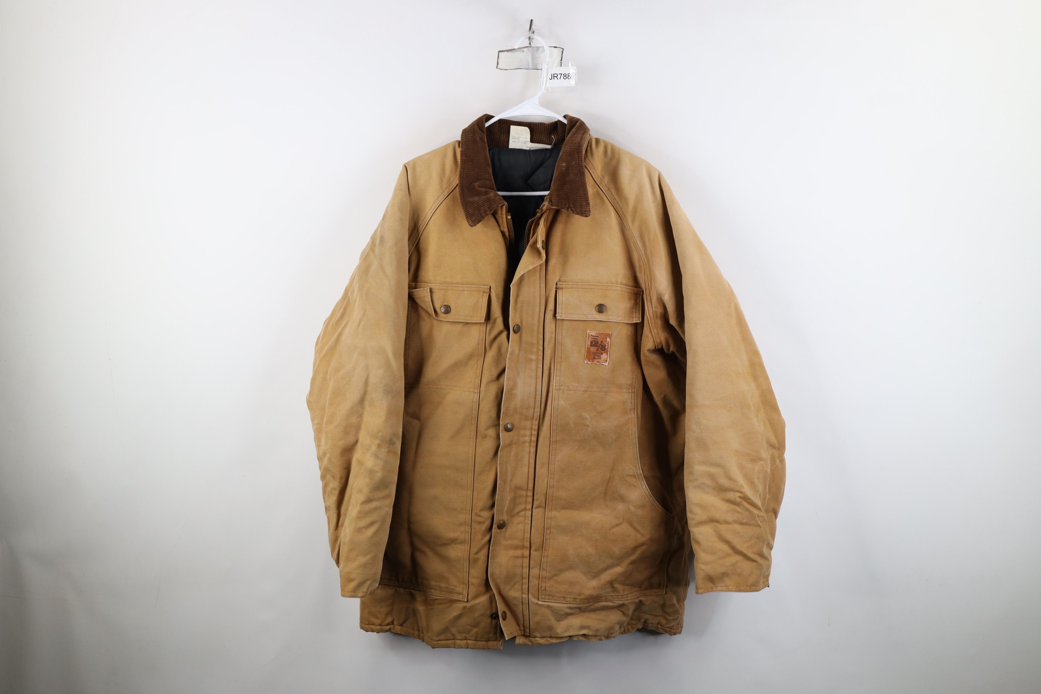 Walls Vintage 90s Walls Canvas Quilted Chore Barn Jacket USA Size US L / EU 52-54 / 3 - 1 Thumbnail
